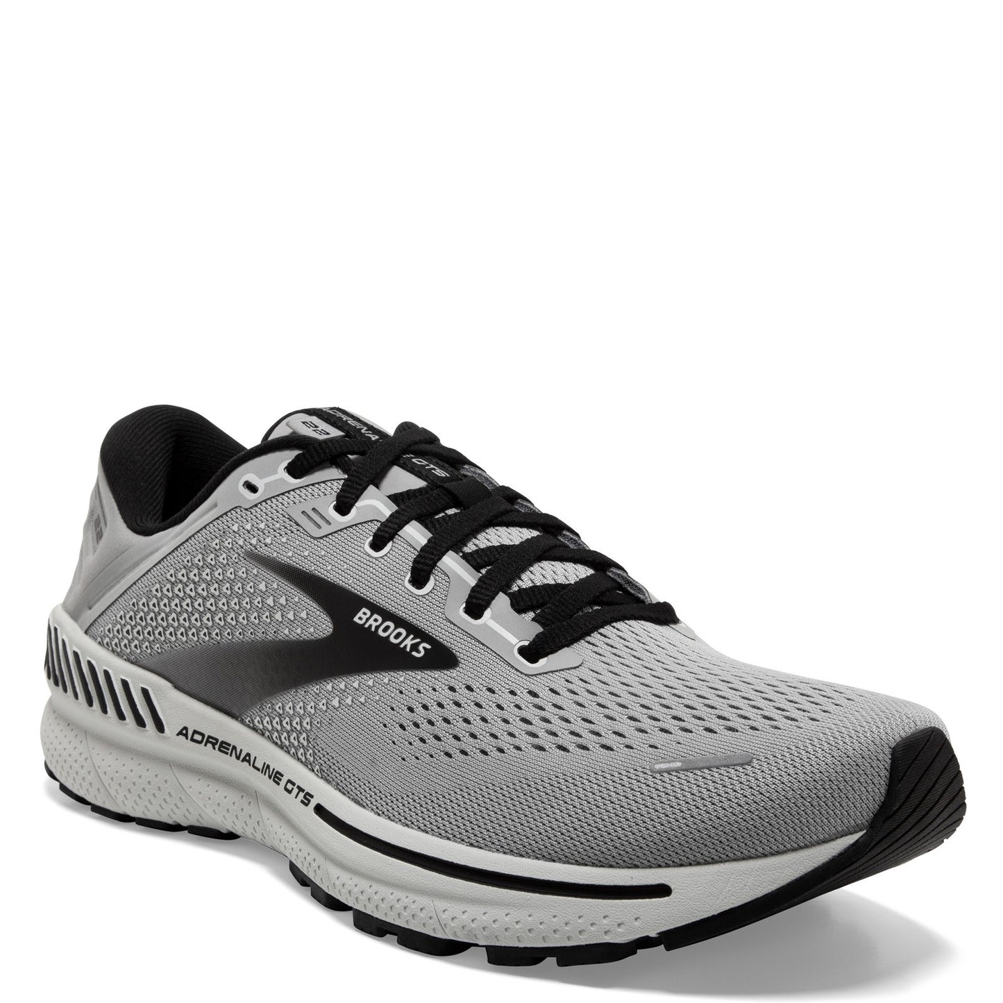 Peltz Shoes Men's Brooks Adrenaline GTS 22 Running Shoe Gray 110366 1D 012