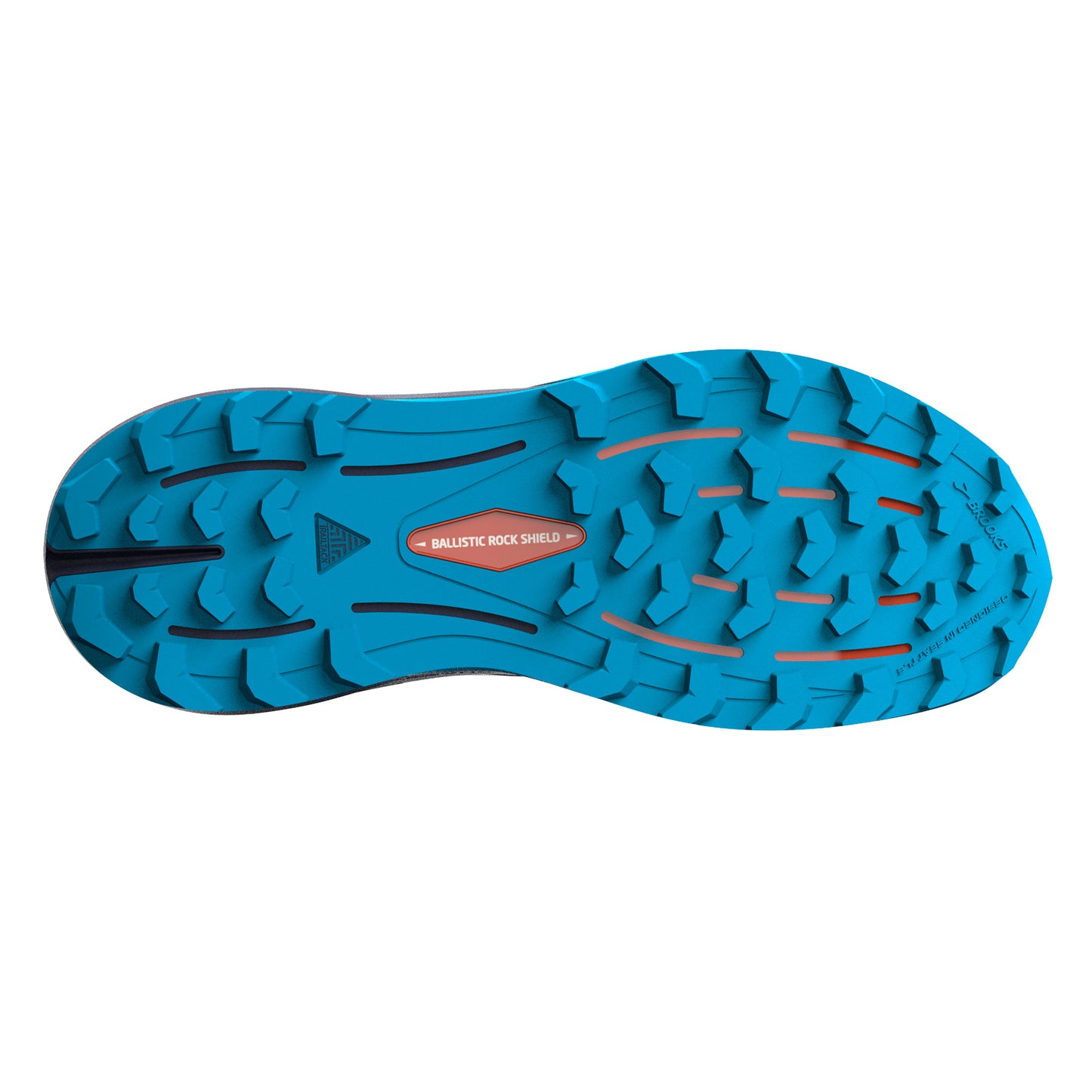 Peltz Shoes Men's Brooks Cascadia 16 Trail Running Shoe Peacoat 110376 1D 490
