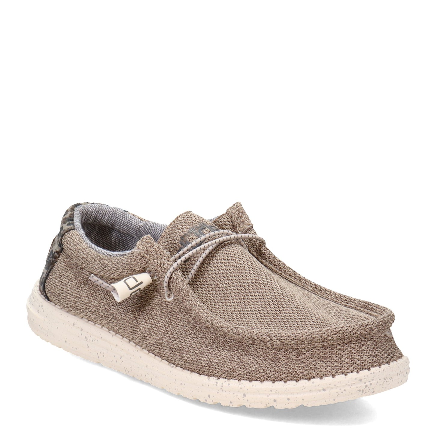 Peltz Shoes Men's Hey Dude Wally Stretch Slip-On SAND 110380583