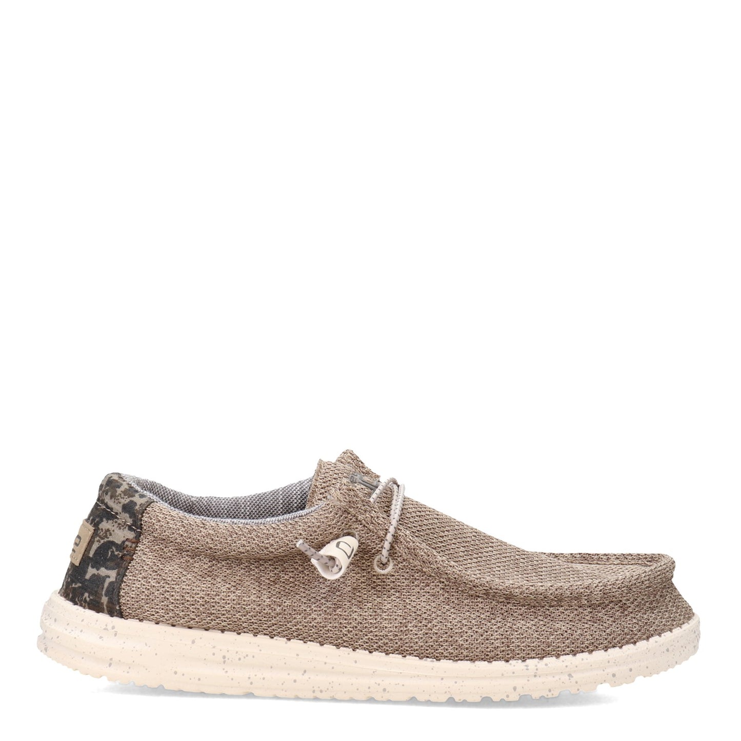 Peltz Shoes Men's Hey Dude Wally Stretch Slip-On SAND 110380583