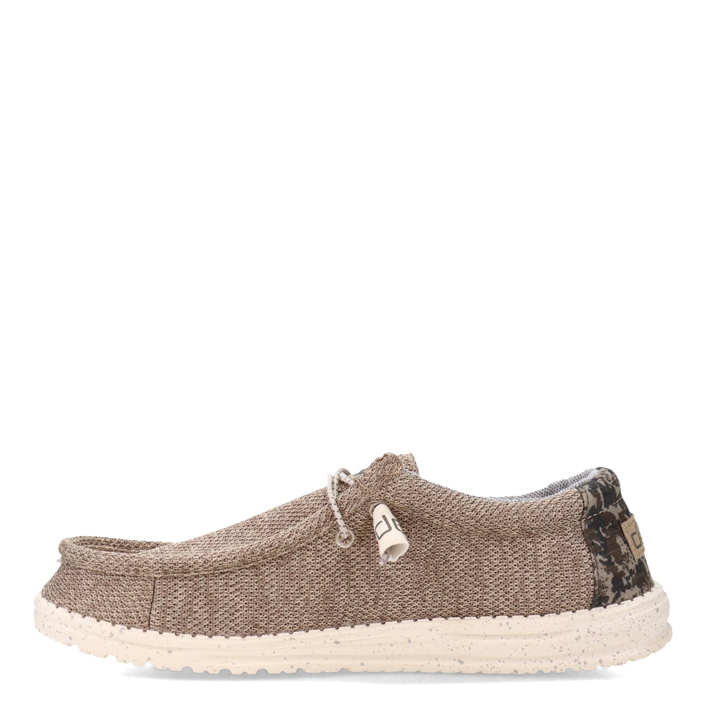 Peltz Shoes Men's Hey Dude Wally Stretch Slip-On SAND 110380583