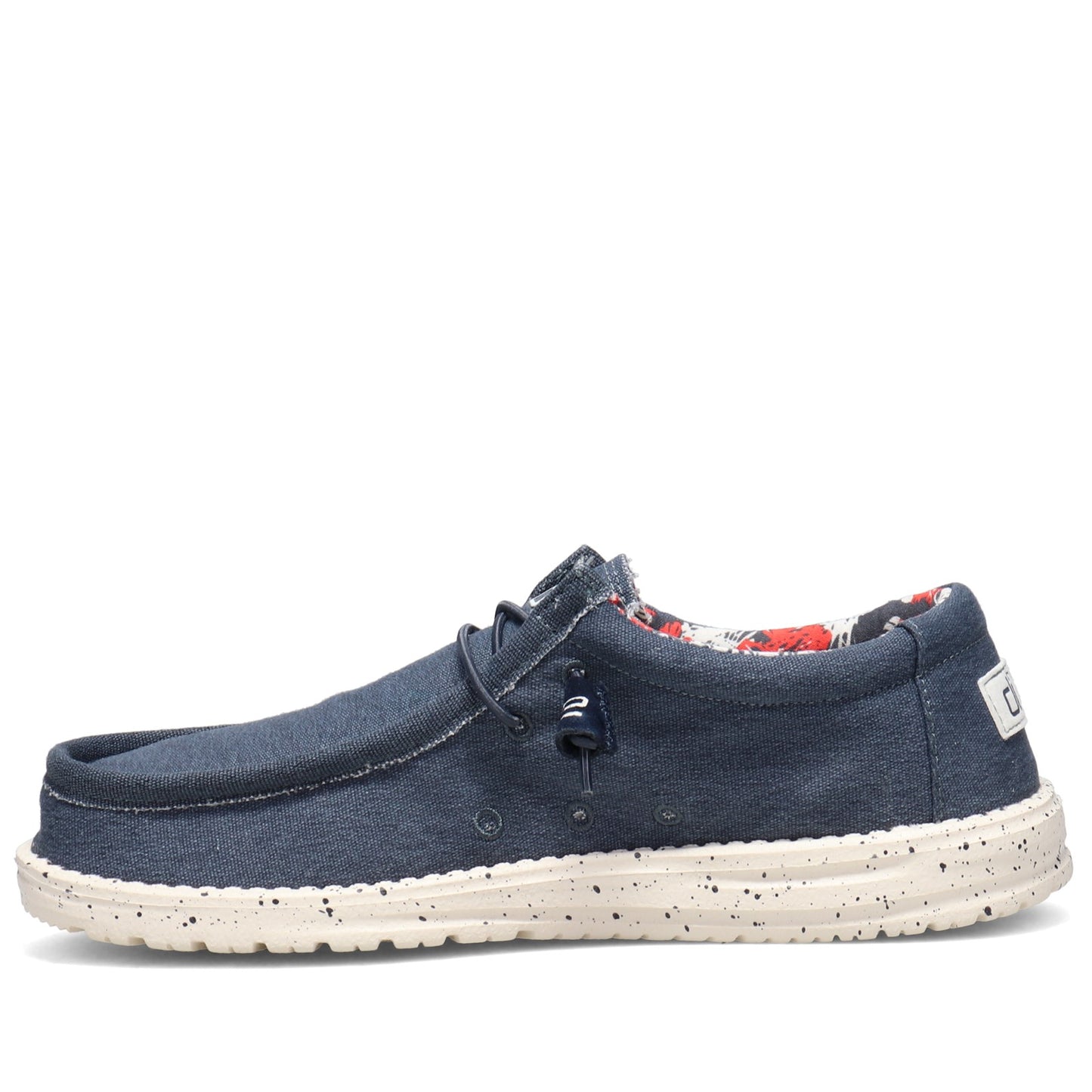 Peltz Shoes Men's Hey Dude Wally Stretch Slip-On BLUE 110382600