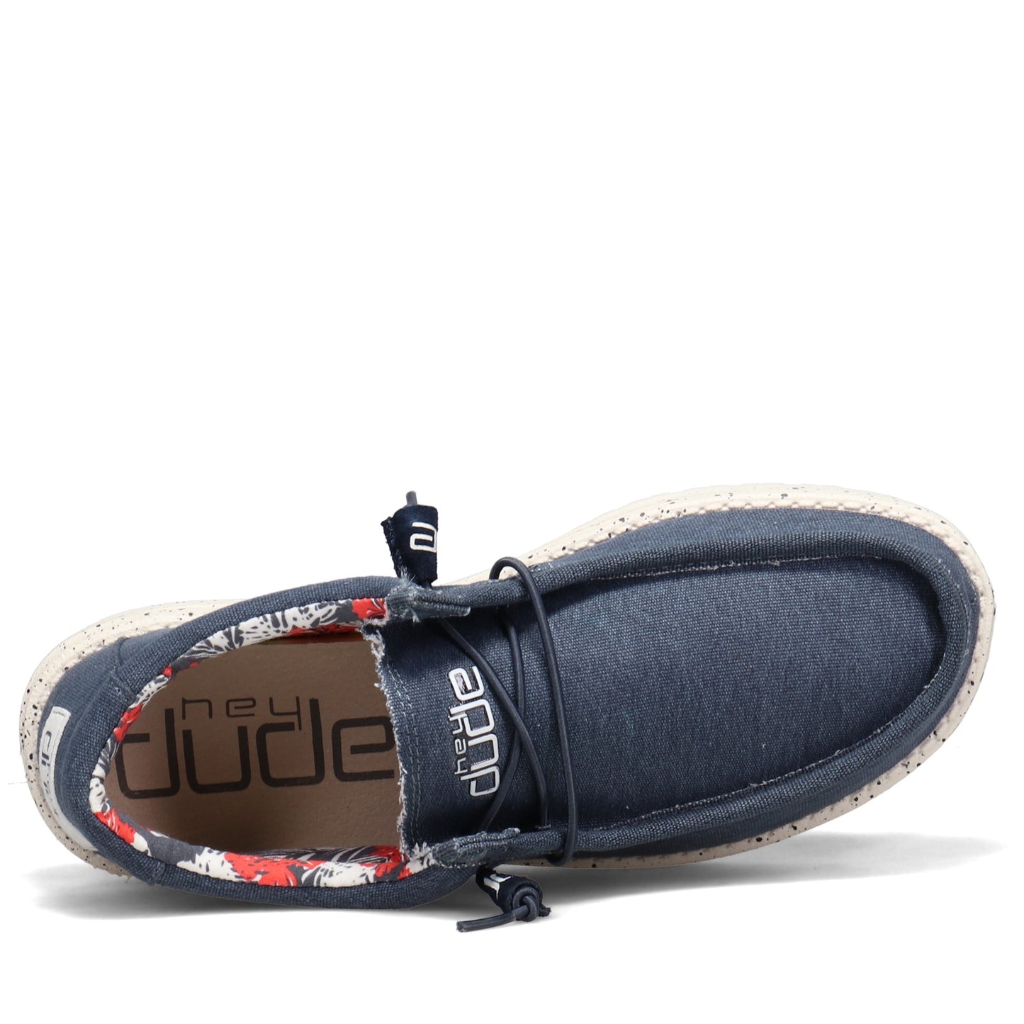 Peltz Shoes Men's Hey Dude Wally Stretch Slip-On BLUE 110382600
