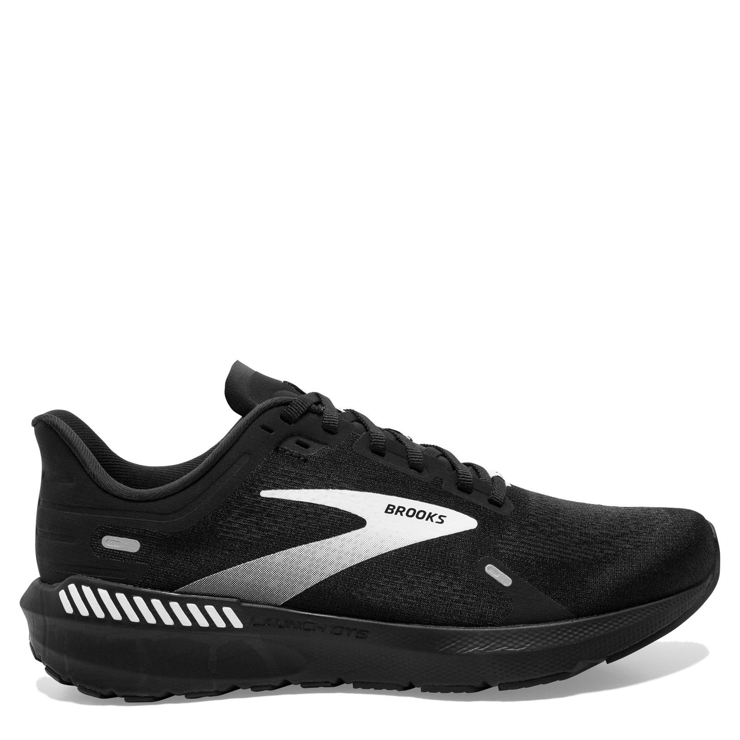 Peltz Shoes Men's Brooks Launch GTS 9 Running Shoe Black 110387 1D 048