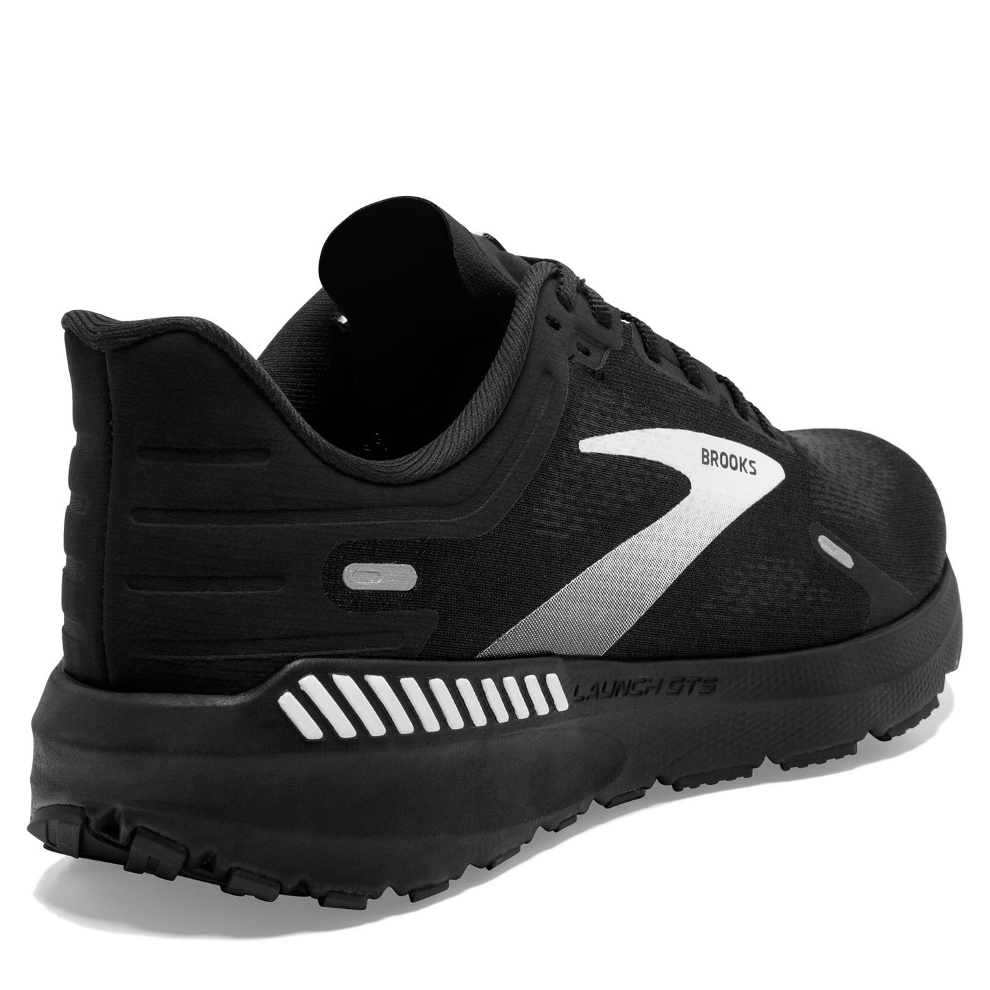 Peltz Shoes Men's Brooks Launch GTS 9 Running Shoe Black 110387 1D 048