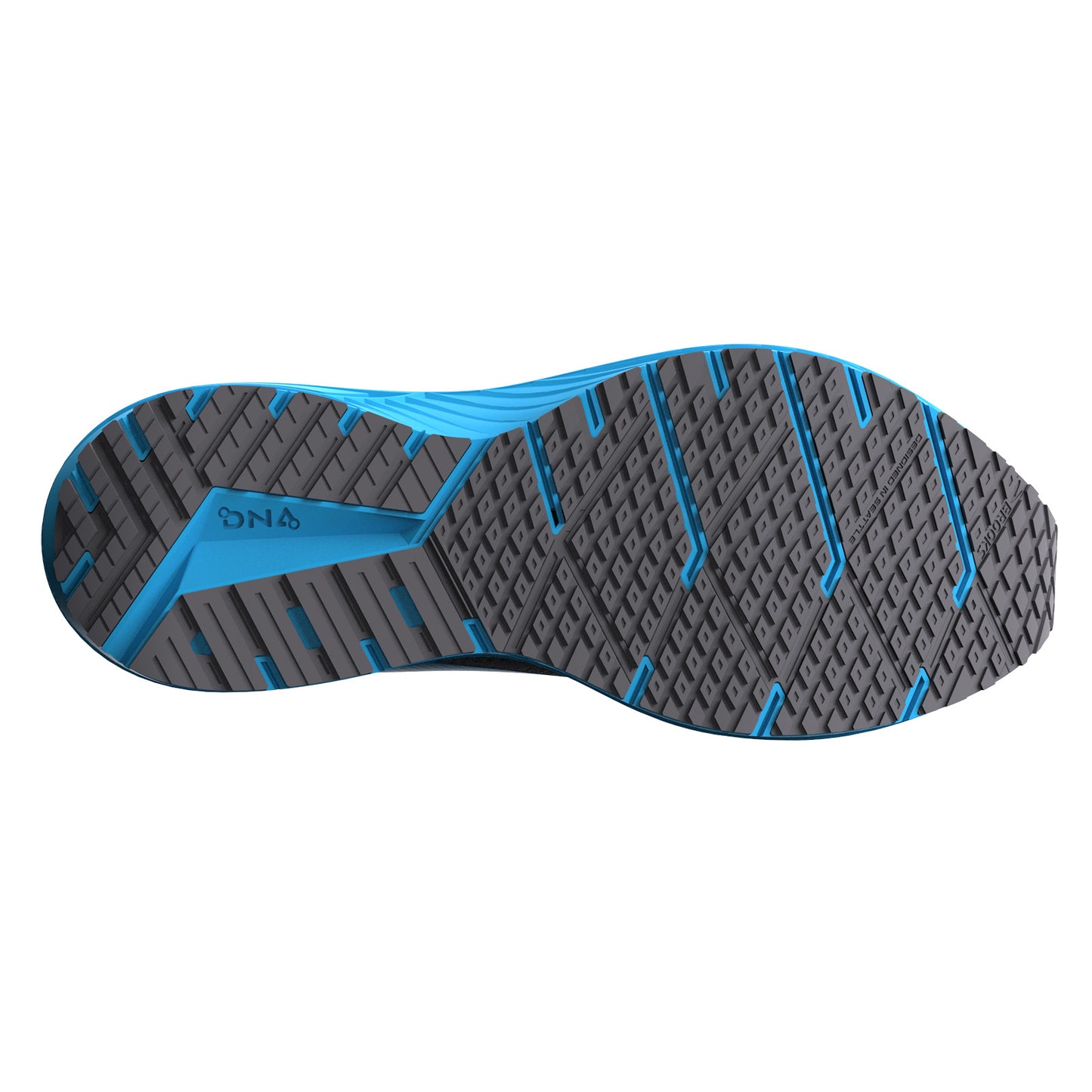 Peltz Shoes Men's Brooks Revel 6 Running Shoe Pearl/Blue 110398 1D 066