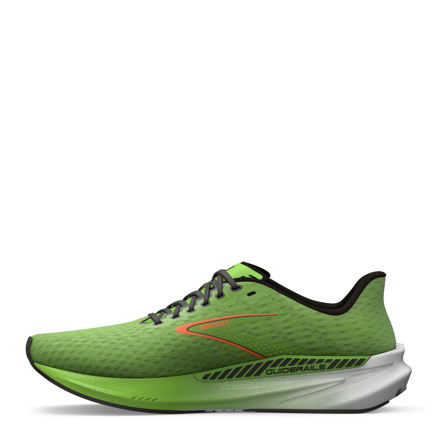 Peltz Shoes Men's Brooks Hyperion GTS Running Shoe Green/Red/White 110408 1D 308