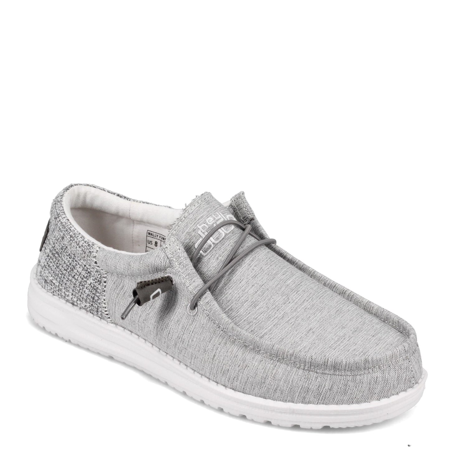 Peltz Shoes Men's Hey Dude Wally Funk Slip-On MAGNET 110413227