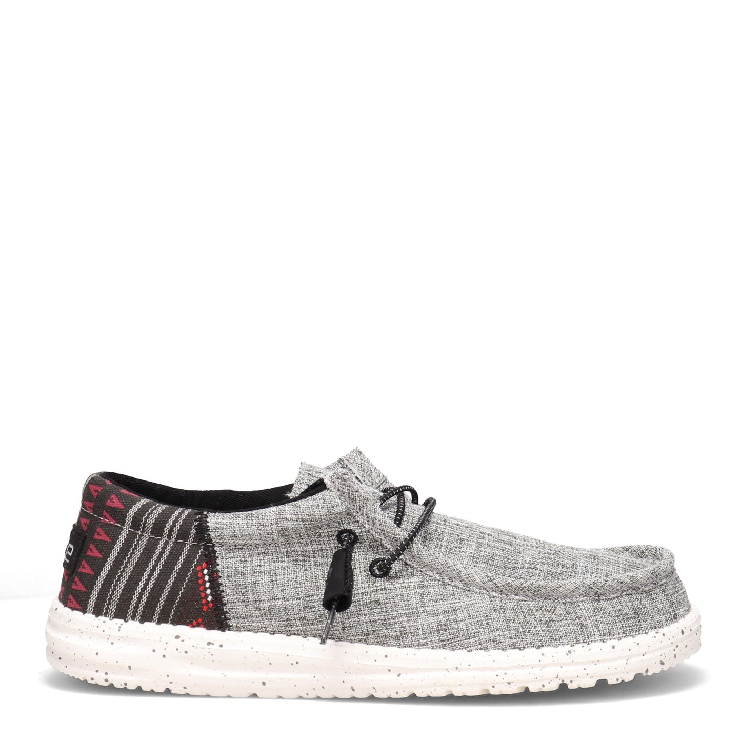 Peltz Shoes Men's Hey Dude Wally Funk Slip-On BLACK AZTEC 110414864