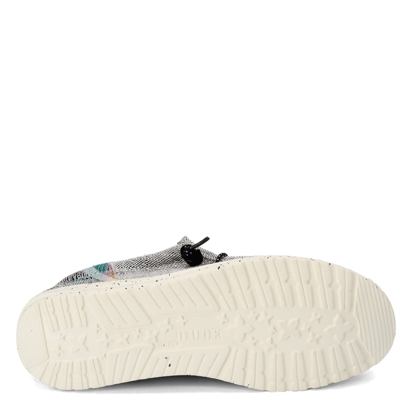 Peltz Shoes Men's Hey Dude Wally Woven Slip-On GREY MULTI 110417601