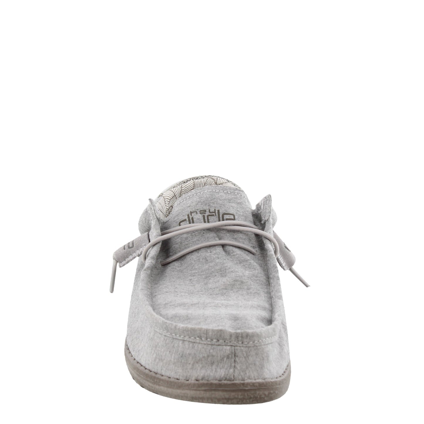 Peltz Shoes Men's Hey Dude Wally Stretch GREY HEATHER 110533000