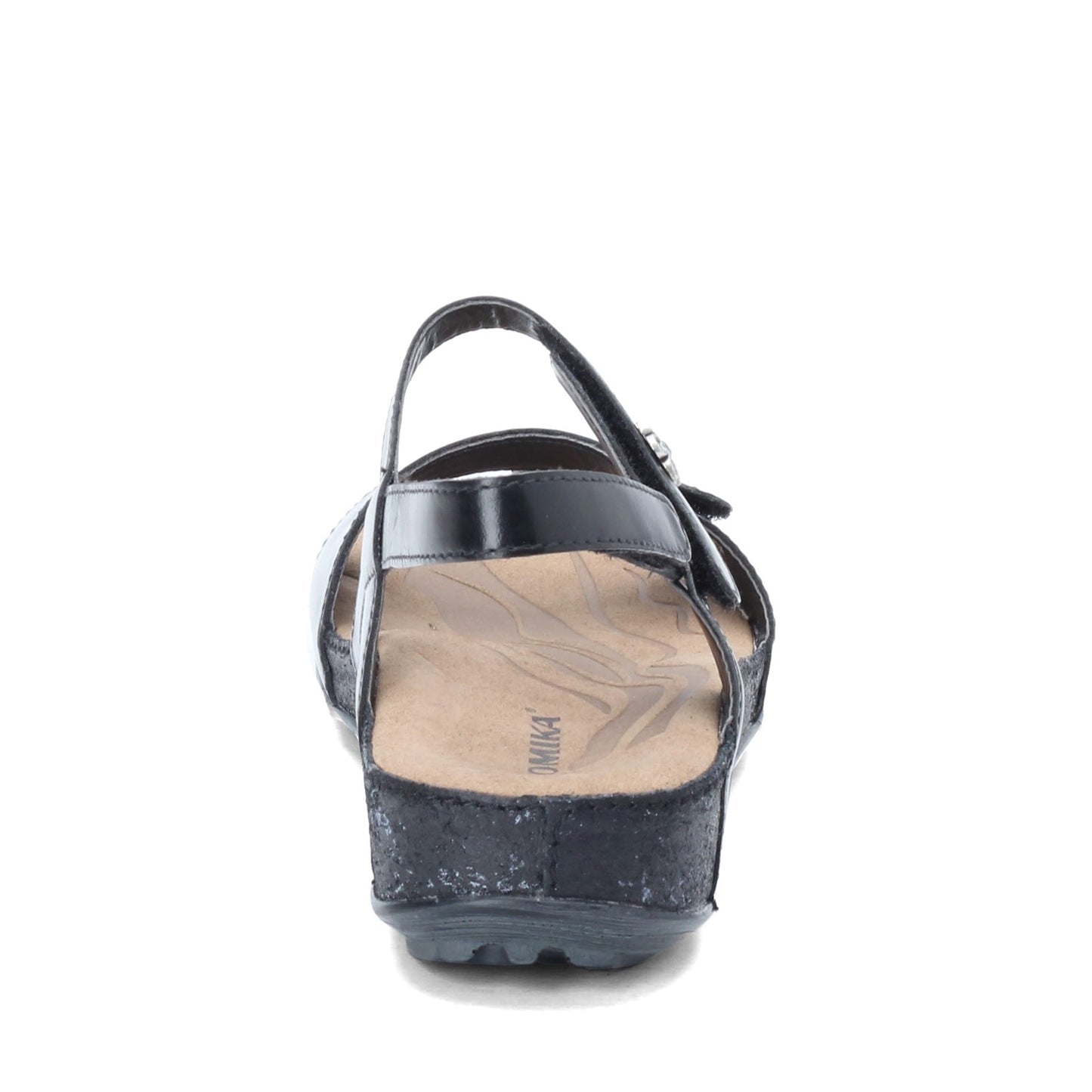 Peltz Shoes Women's Romika Fidschi 54 Sandal BLACK 11054-96100