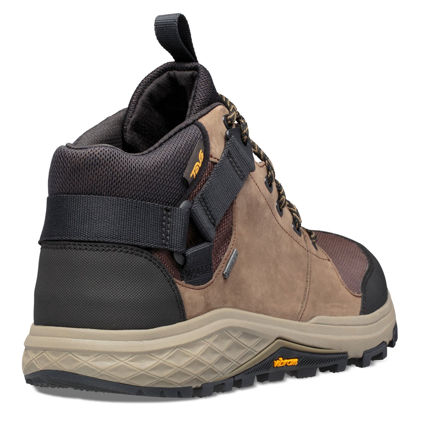 Peltz Shoes Men's Teva Grandview GORE-TEX Waterproof Boot CHOCOLATE 1106804-CCHP