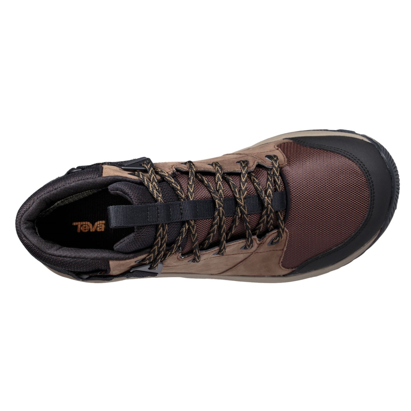 Peltz Shoes Men's Teva Grandview GORE-TEX Waterproof Boot CHOCOLATE 1106804-CCHP