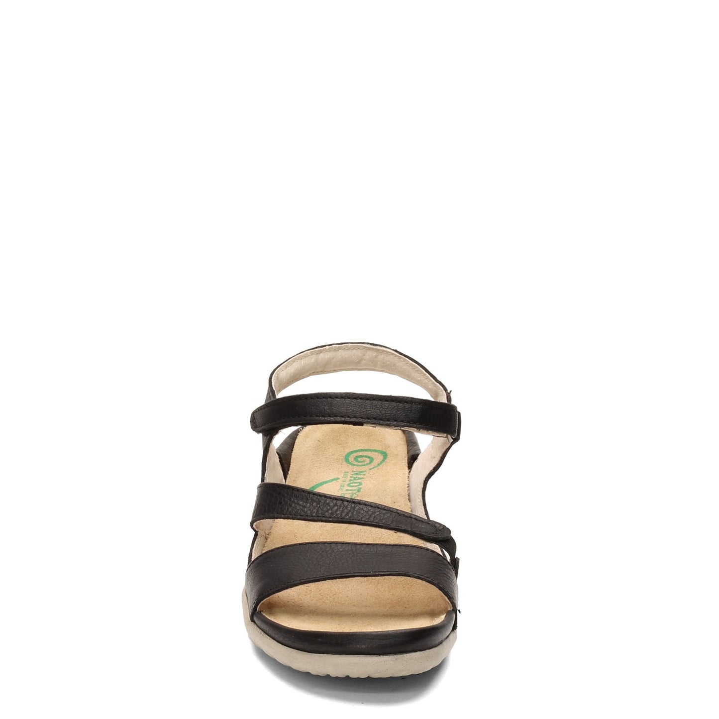 Peltz Shoes Women's Naot Etera Sandal Soft Black Lthr 11111-BA6