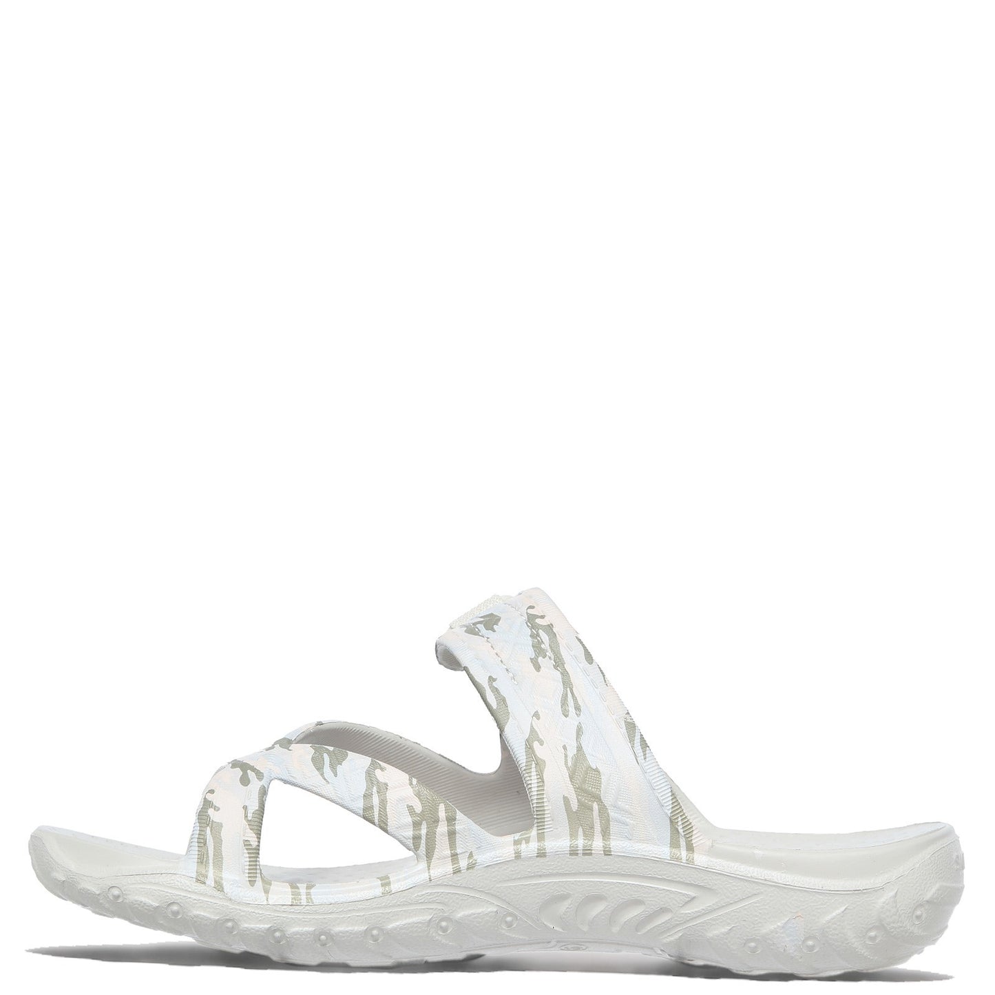 Peltz Shoes Women's Skechers Foamies Reggae Retreat Sandal Taupe 111157-TPMT