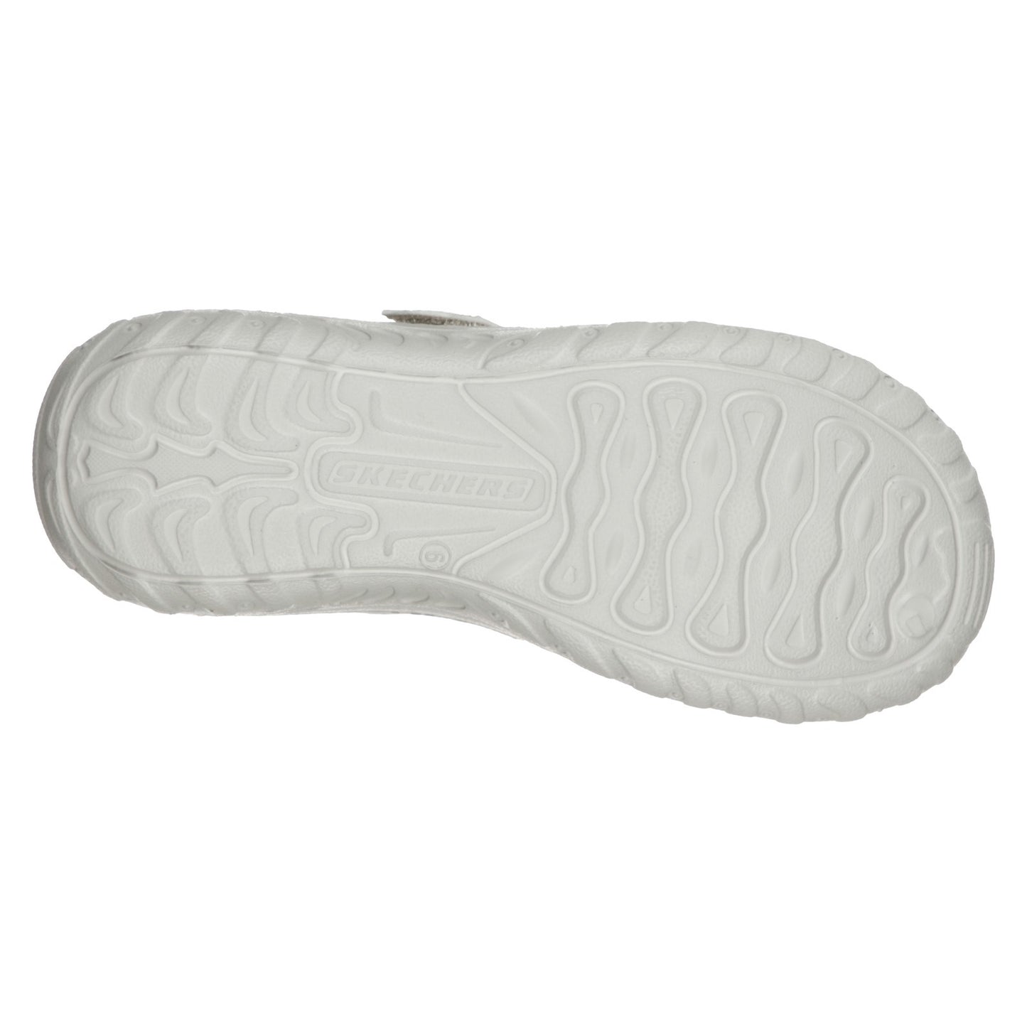 Peltz Shoes Women's Skechers Foamies Reggae Retreat Sandal Taupe 111157-TPMT