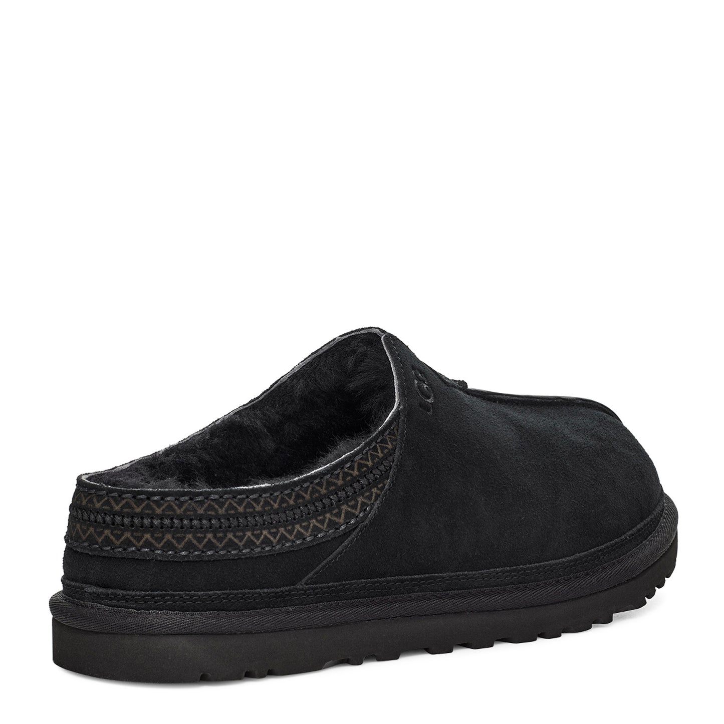 Peltz Shoes Men's Ugg Neuman Slipper Black 1113631-BLK