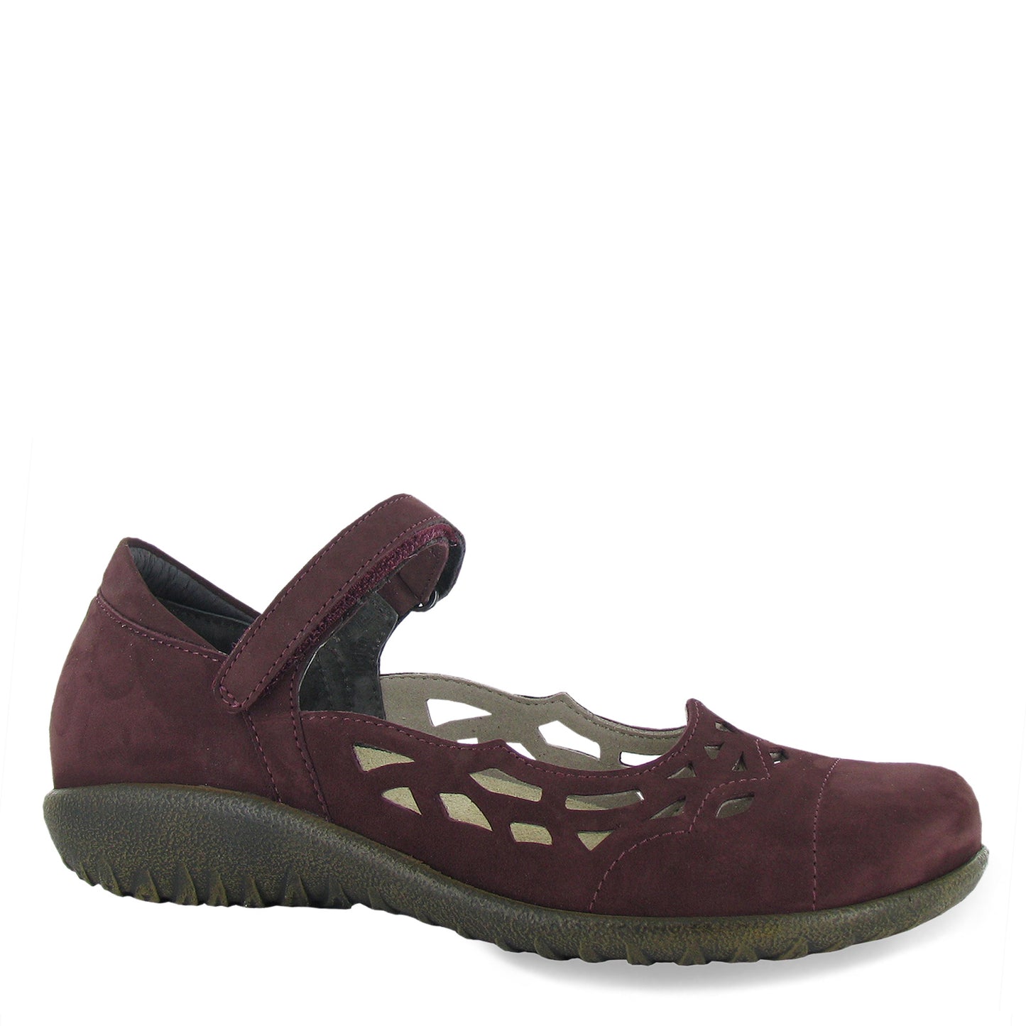 Peltz Shoes Women's Naot Agathis Mary Jane Violet Nubuck 11170-C51