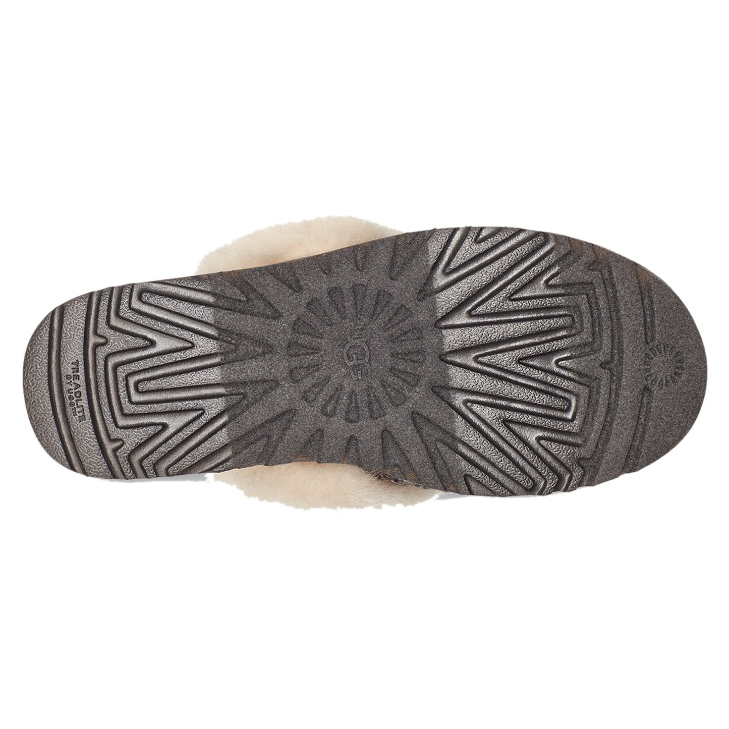 Peltz Shoes Women's Ugg Cozy Slipper CHARCOAL 1117659-CHRC
