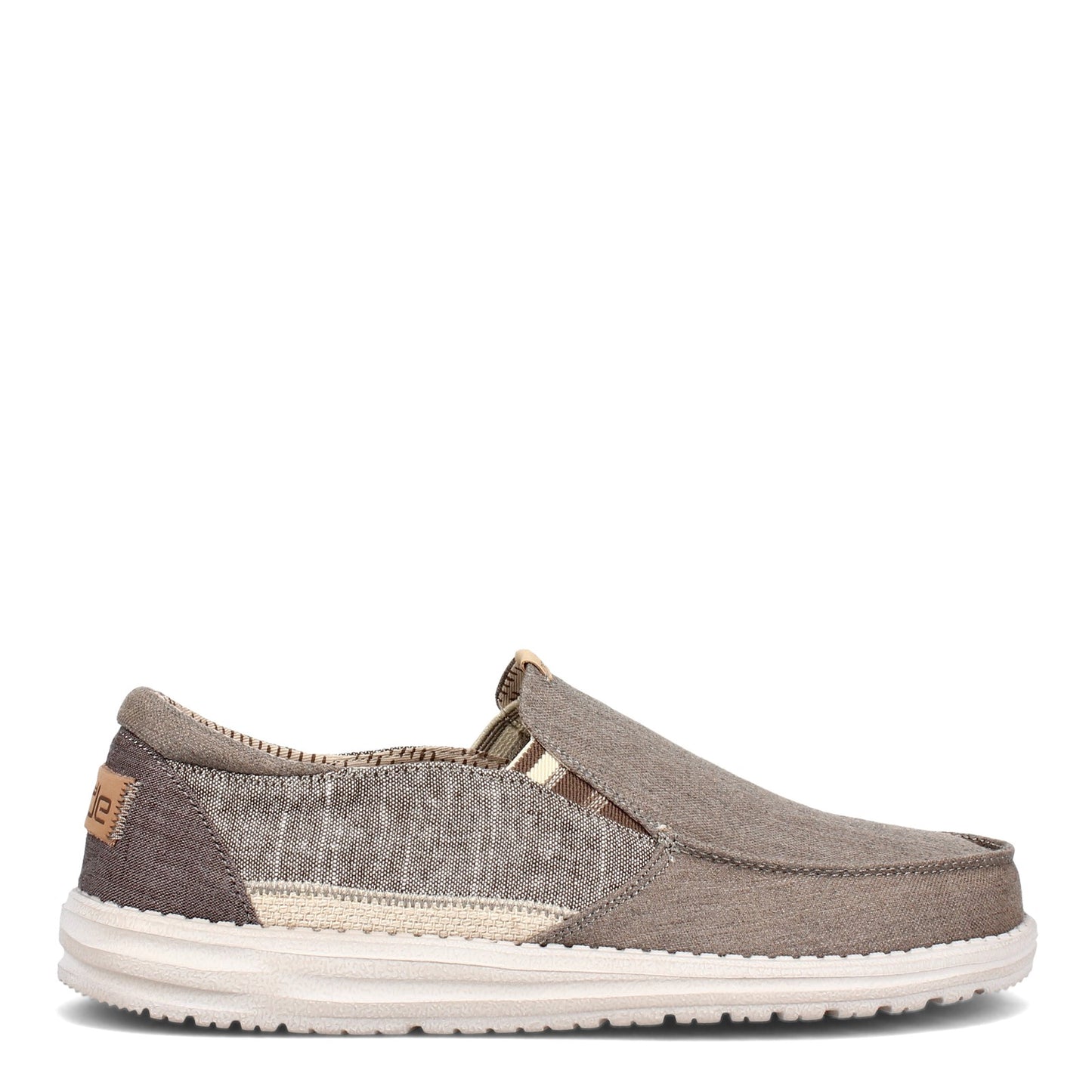 Peltz Shoes Men's Hey Dude Thad Sox Slip-On WALNUT 111911621