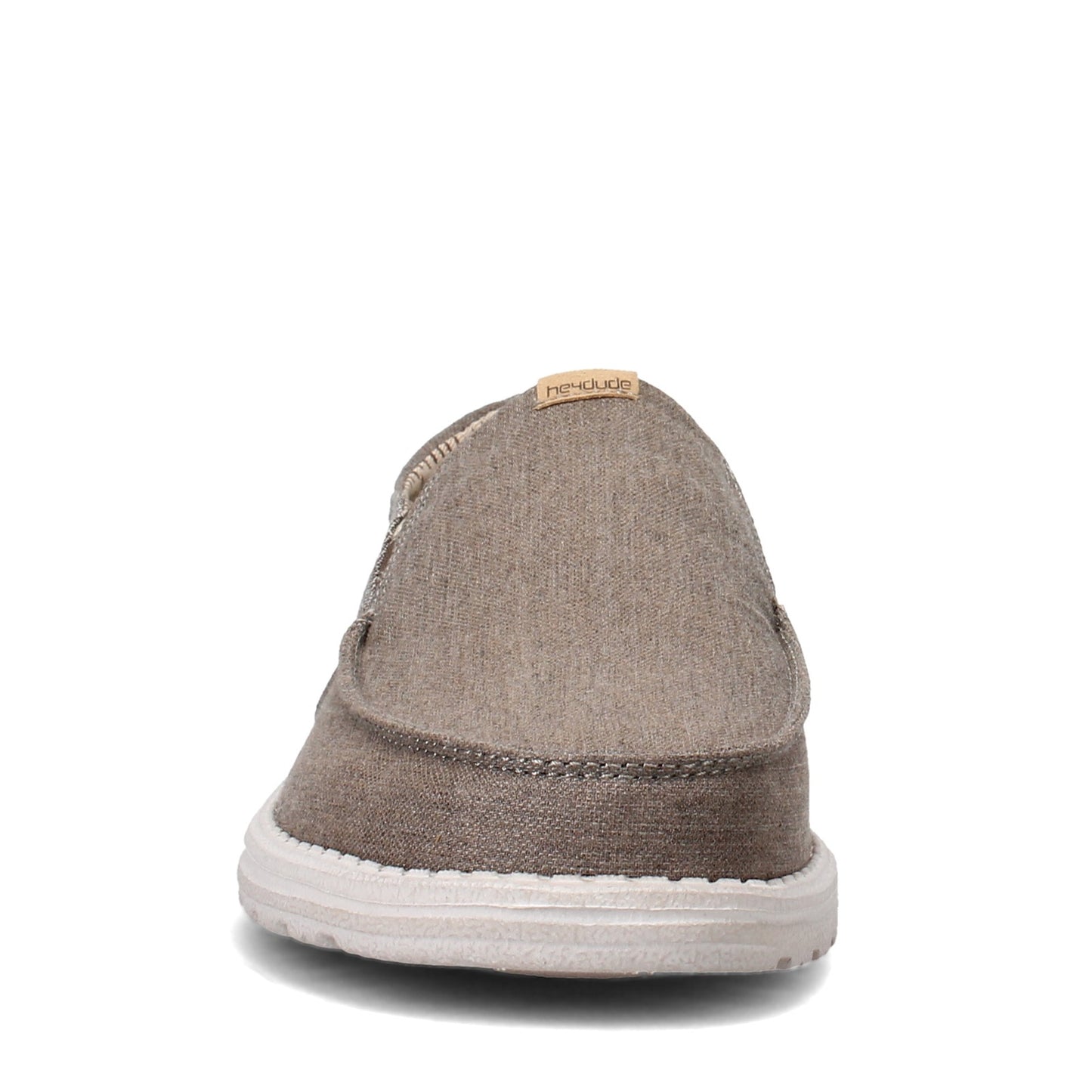 Peltz Shoes Men's Hey Dude Thad Sox Slip-On WALNUT 111911621