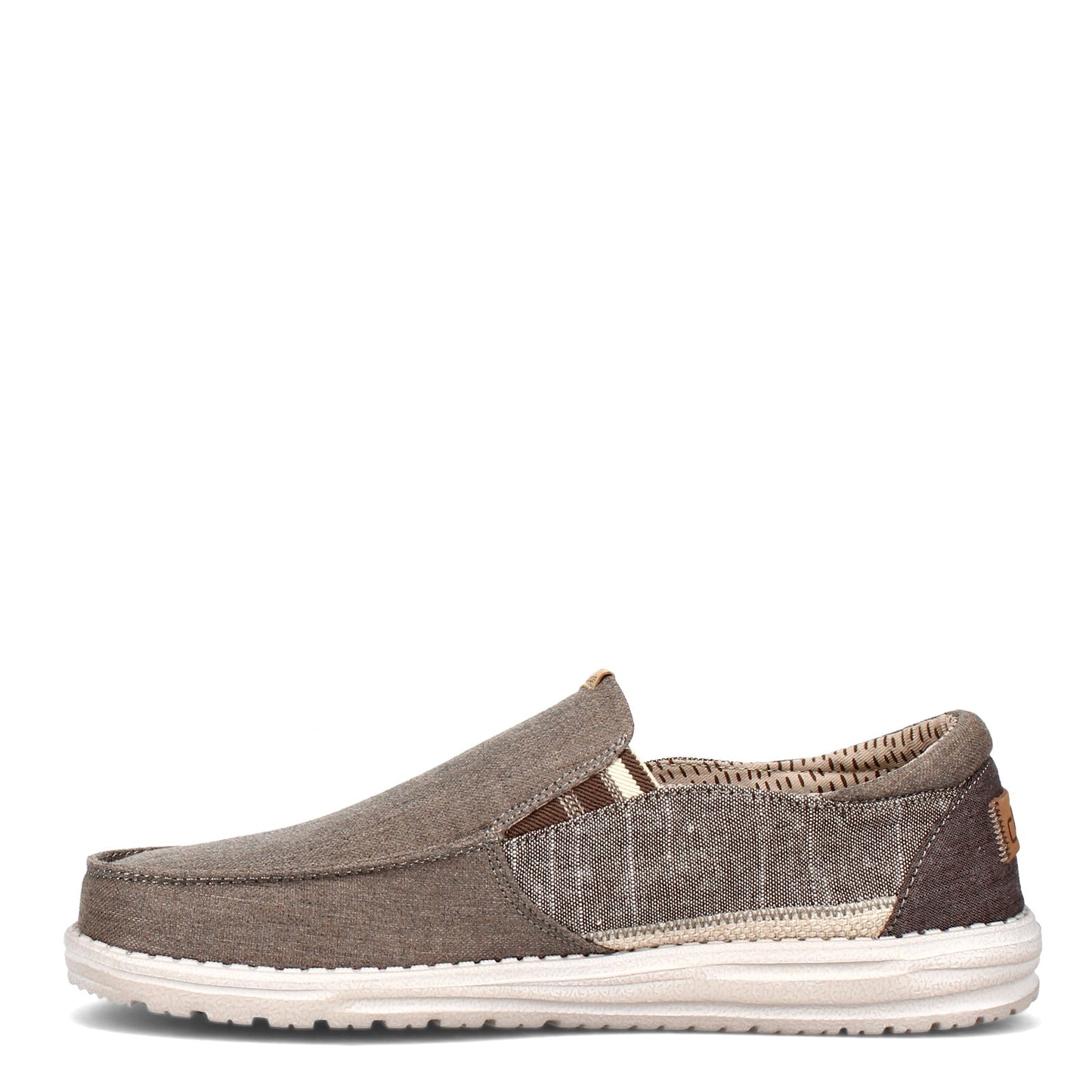 Peltz Shoes Men's Hey Dude Thad Sox Slip-On WALNUT 111911621