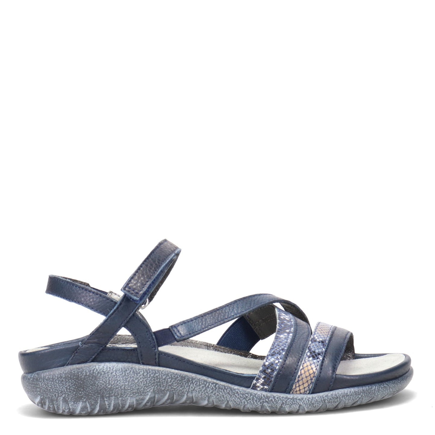 Peltz Shoes Women's Naot Toi Sandal BLUE MULTI 11200-PEN
