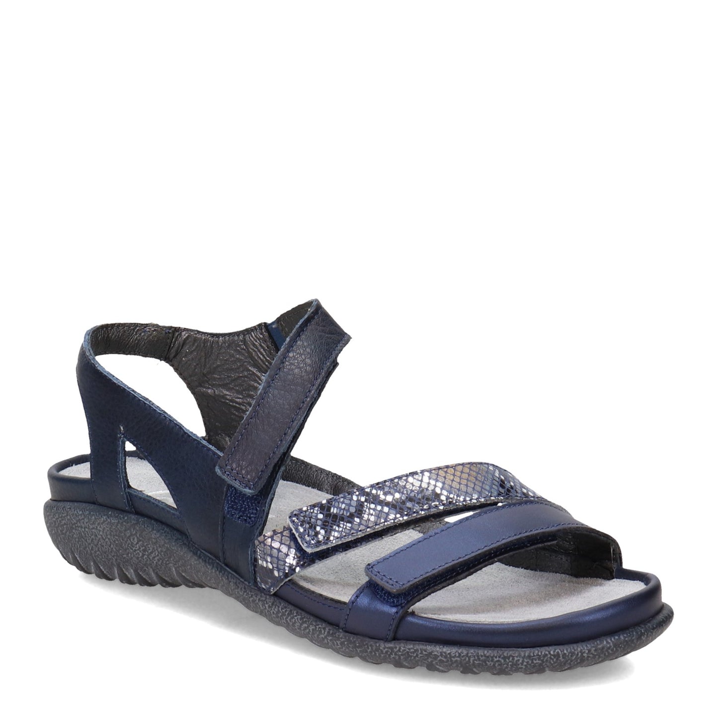 Peltz Shoes Women's Naot Whetu Sandal Blue 11201-PEM