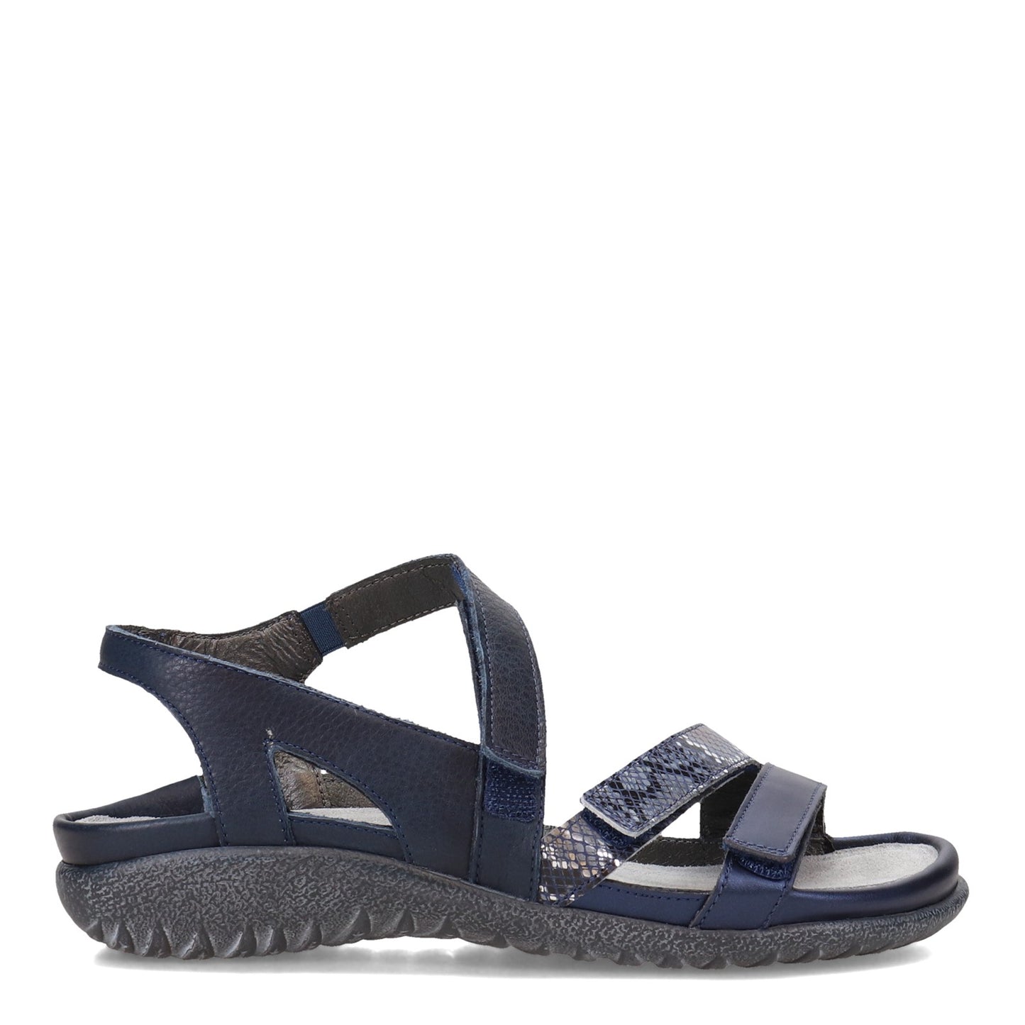 Peltz Shoes Women's Naot Whetu Sandal Blue 11201-PEM