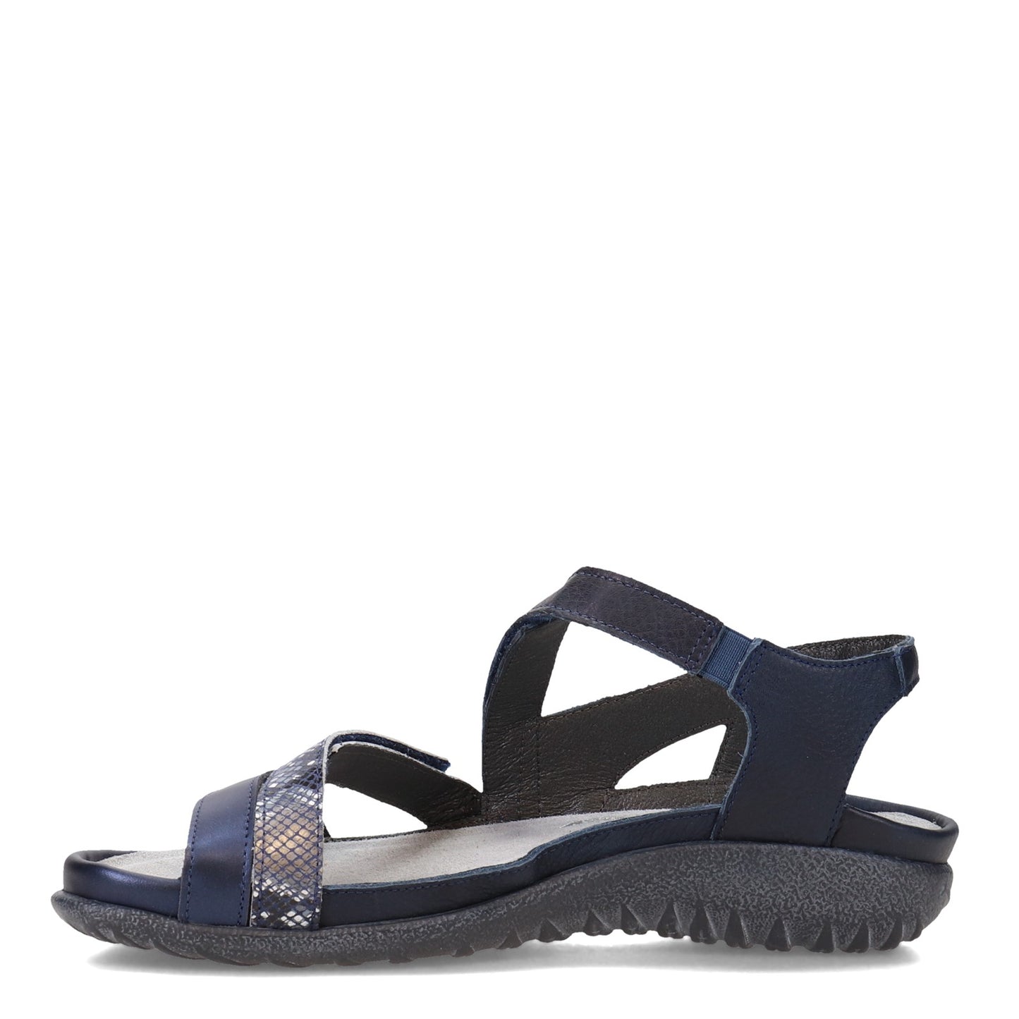 Peltz Shoes Women's Naot Whetu Sandal Blue 11201-PEM