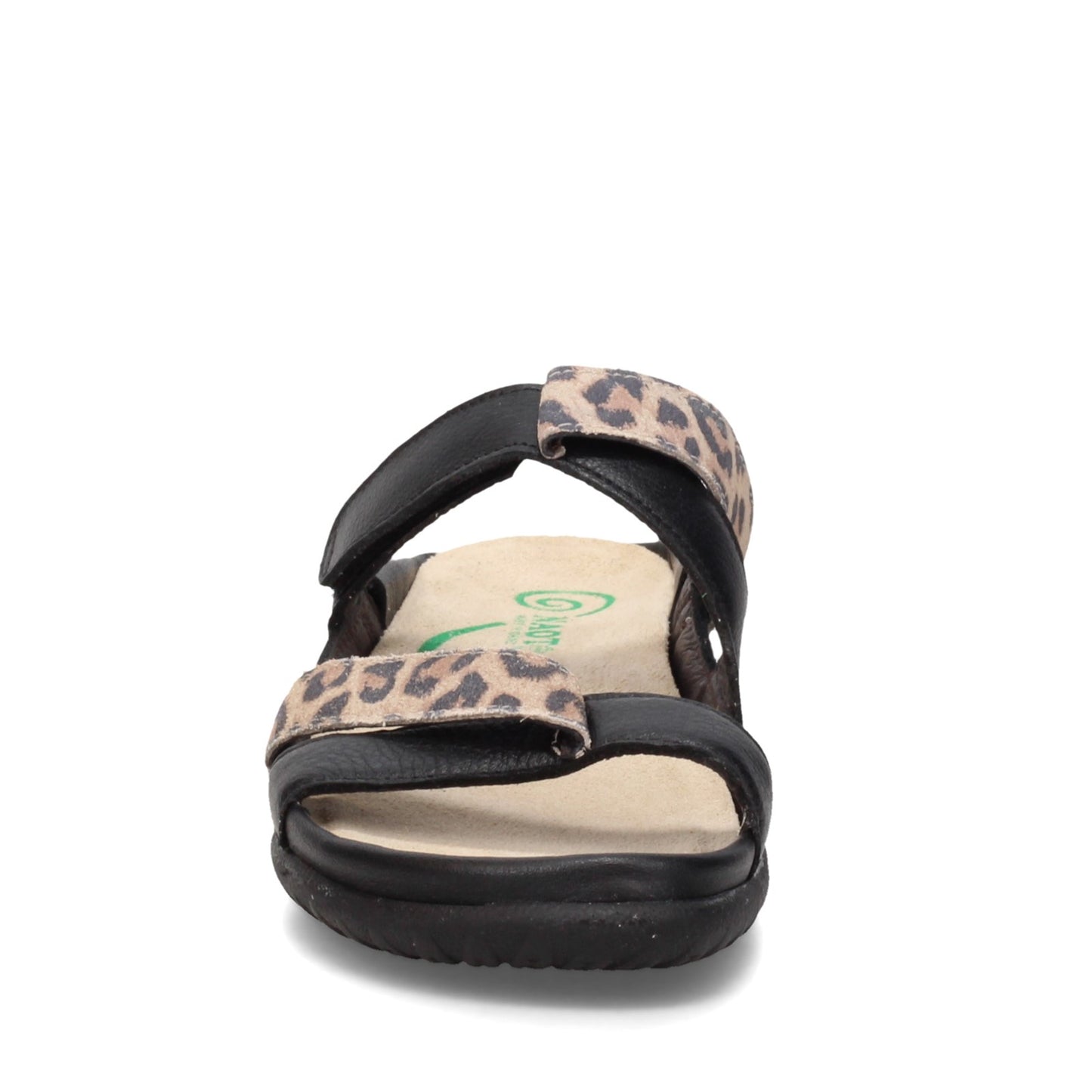 Peltz Shoes Women's Naot Tariana Sandal Black Cheetah 11202-NPM