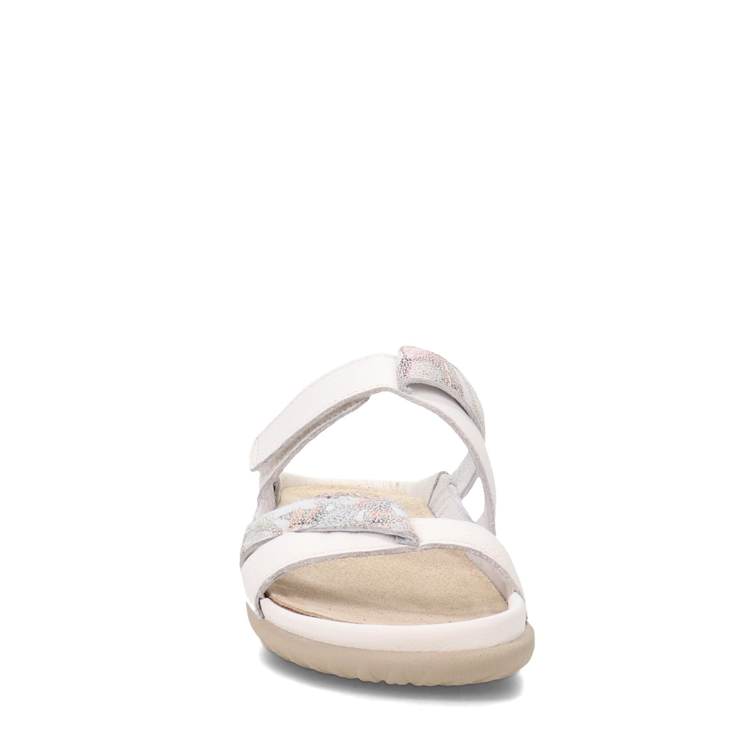 Peltz Shoes Women's Naot Tariana Sandal White/Floral 11202-WEG