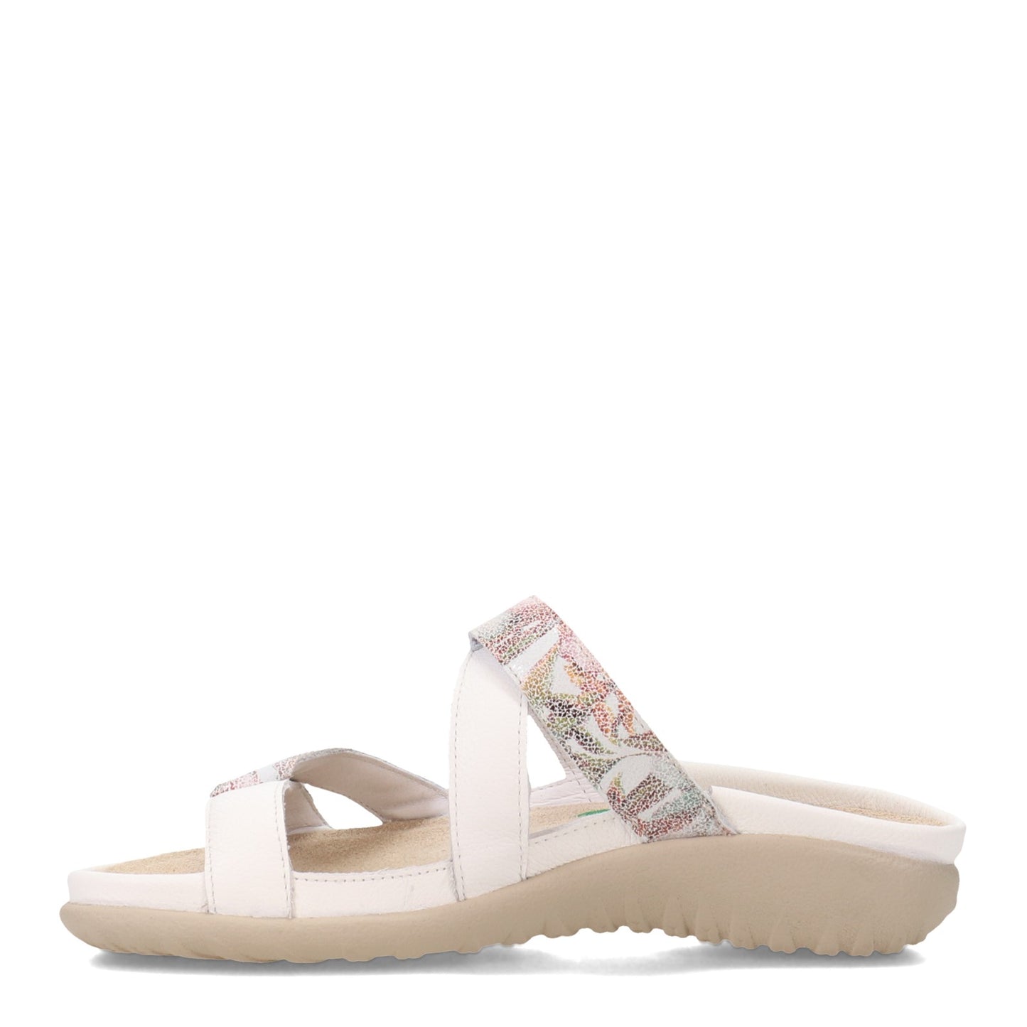 Peltz Shoes Women's Naot Tariana Sandal White/Floral 11202-WEG