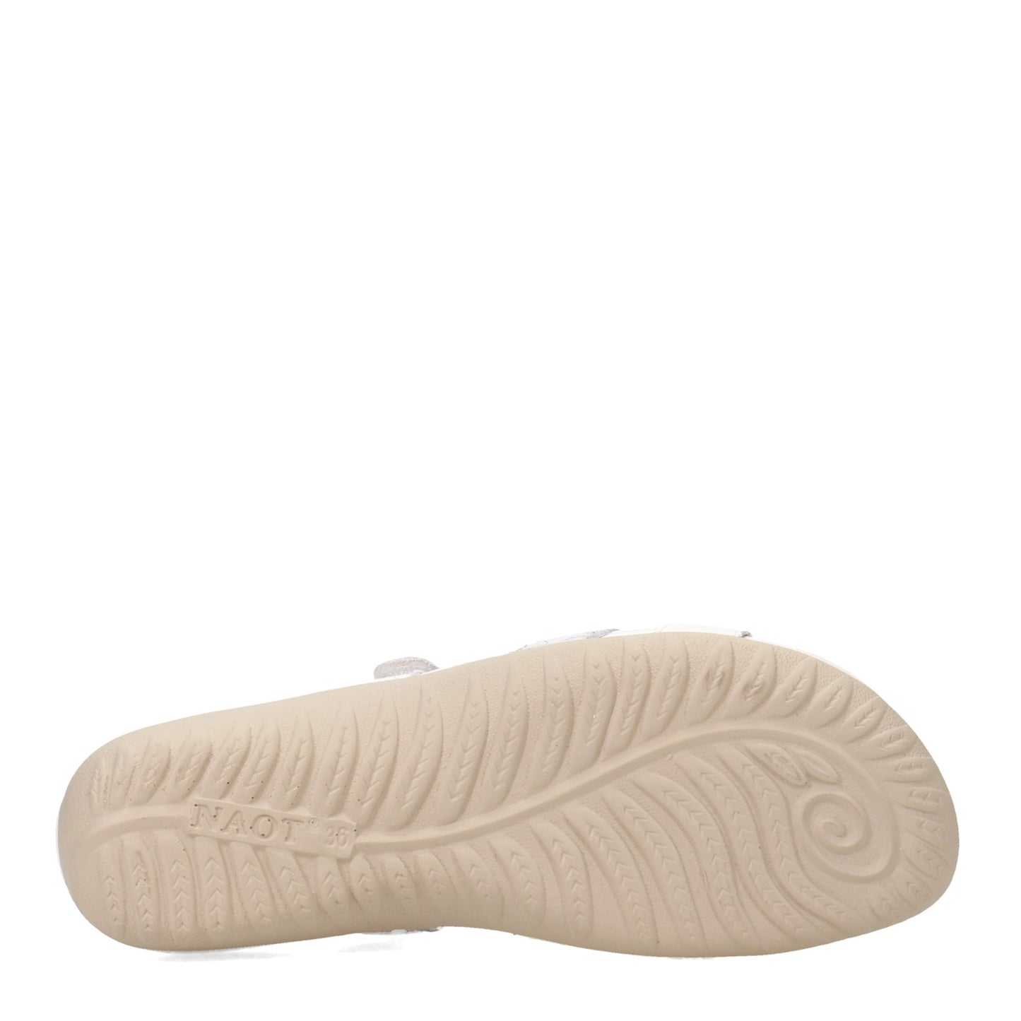 Peltz Shoes Women's Naot Tariana Sandal White/Floral 11202-WEG