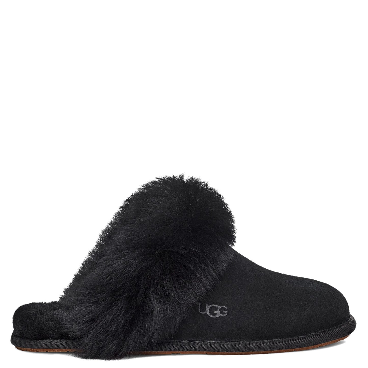 Peltz Shoes Women's UGG Scuff Sis Slipper BLACK 1122750-BLK