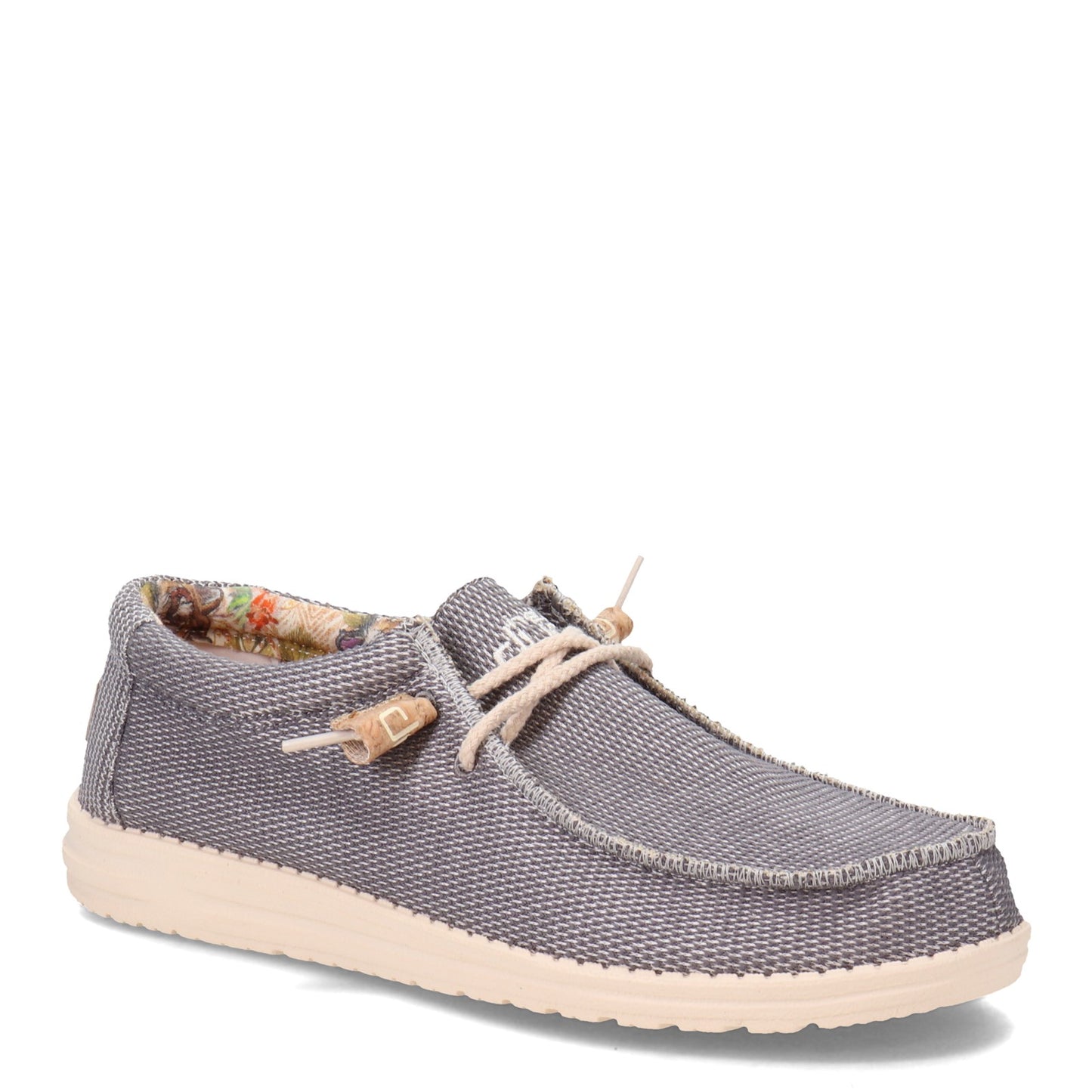 Peltz Shoes Men's Hey Dude Wally Eden Slip-On GRAY 112403000