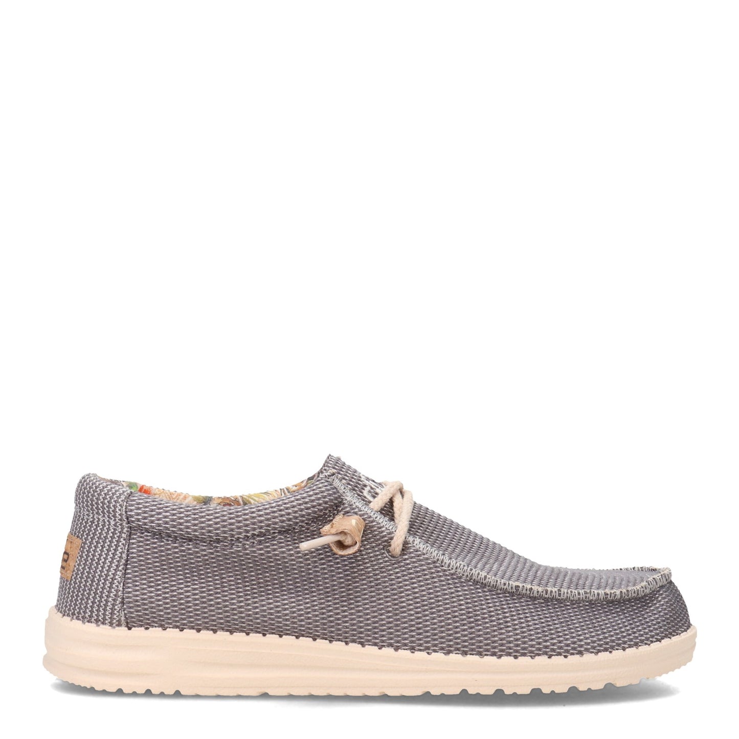 Peltz Shoes Men's Hey Dude Wally Eden Slip-On GRAY 112403000