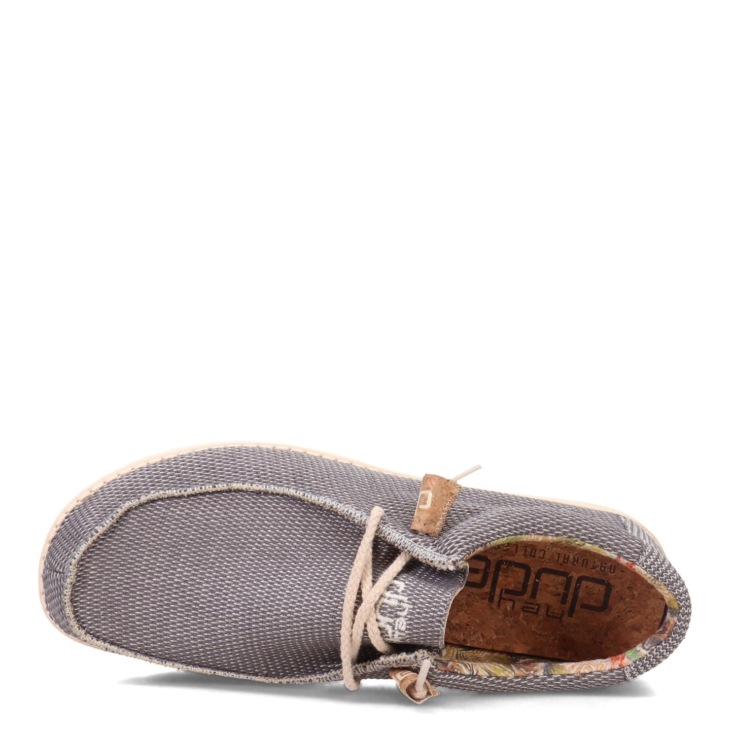 Peltz Shoes Men's Hey Dude Wally Eden Slip-On GRAY 112403000