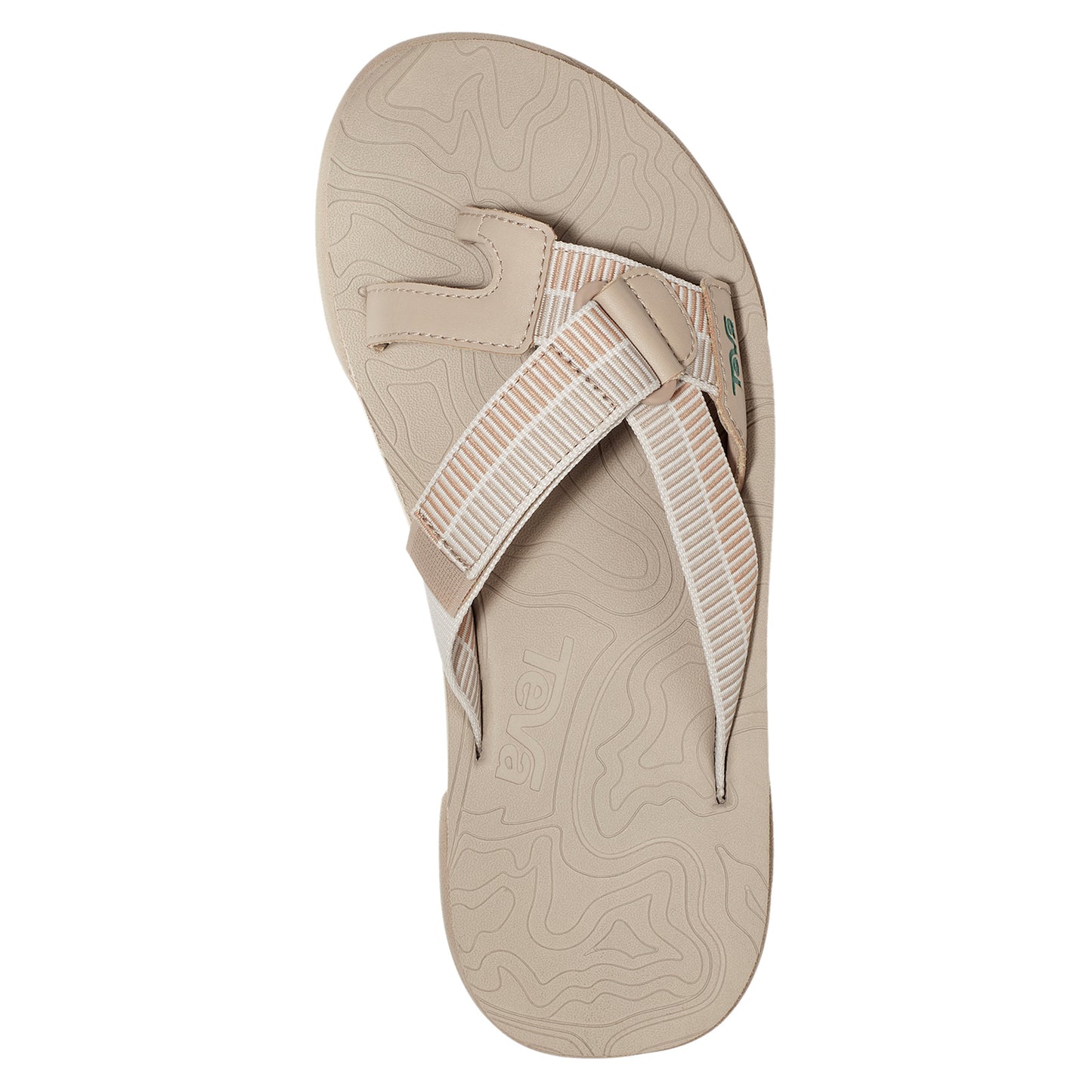 Peltz Shoes Women's Teva Revive 95 Slide Sandal SESAME 1124042-SSME
