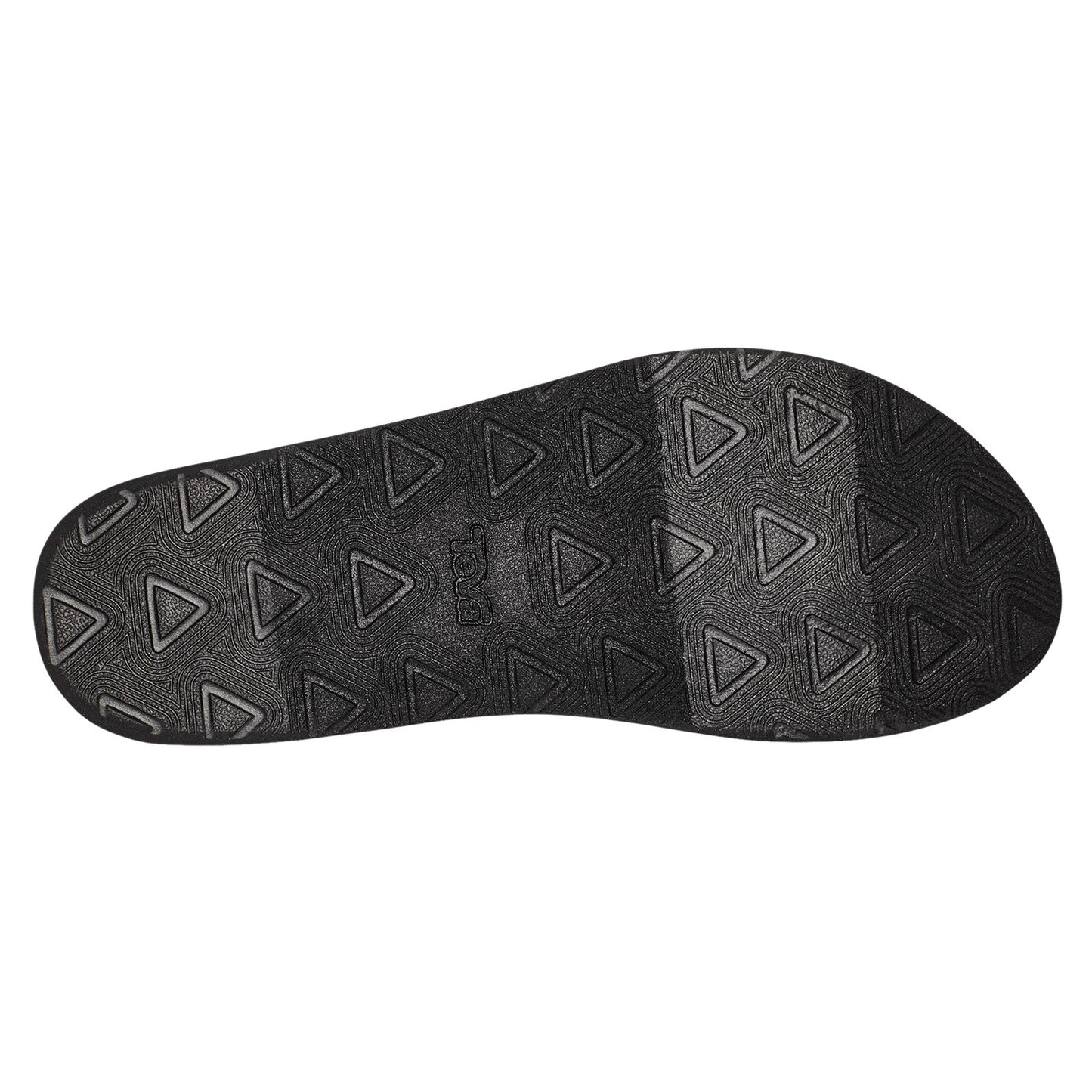 Peltz Shoes Women's Teva Reflip Sandal BLACK / WHITE 1124044-SBKW