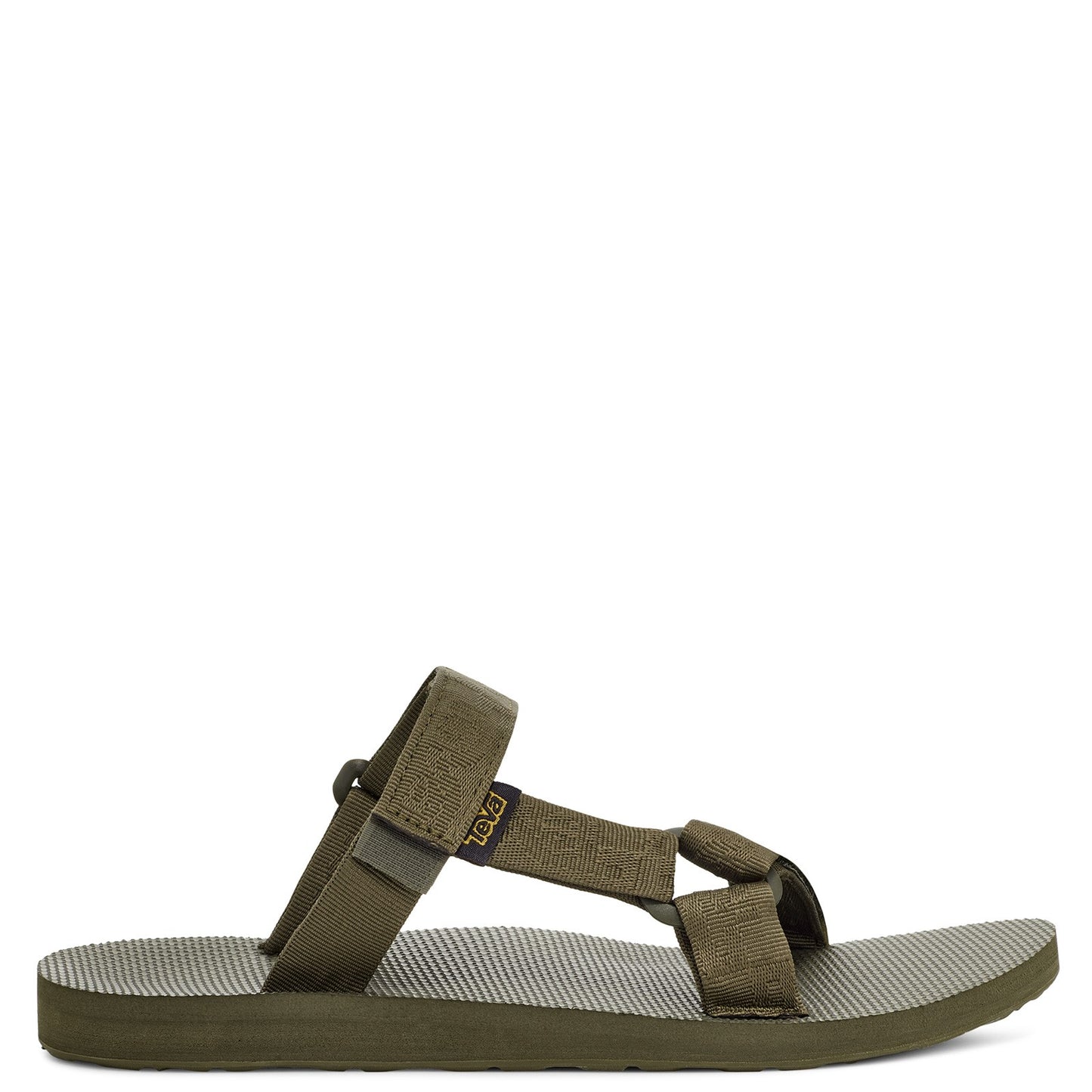 Peltz Shoes Men's Teva Universal Slide Sandal DARK OLIVE 1124047-TTDO