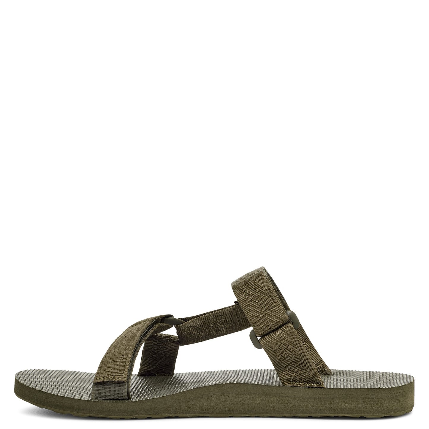 Peltz Shoes Men's Teva Universal Slide Sandal DARK OLIVE 1124047-TTDO