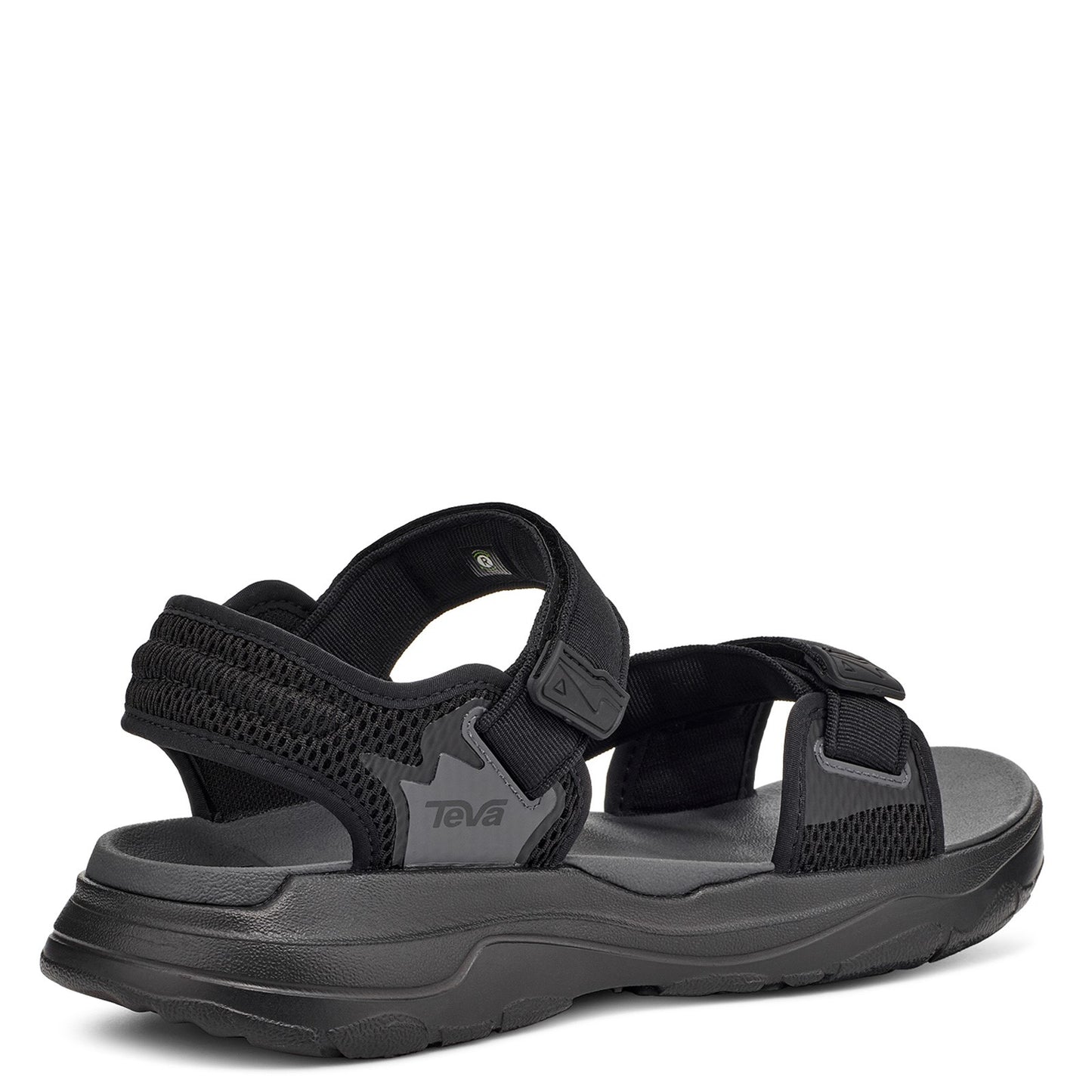Peltz Shoes Men's Teva Zymic Sandal BLACK 1124049-BLK