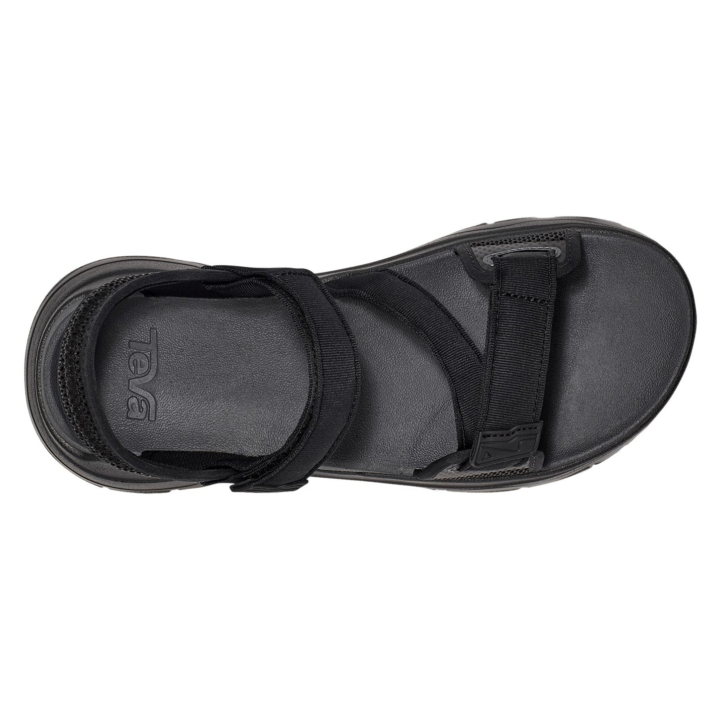 Peltz Shoes Men's Teva Zymic Sandal BLACK 1124049-BLK