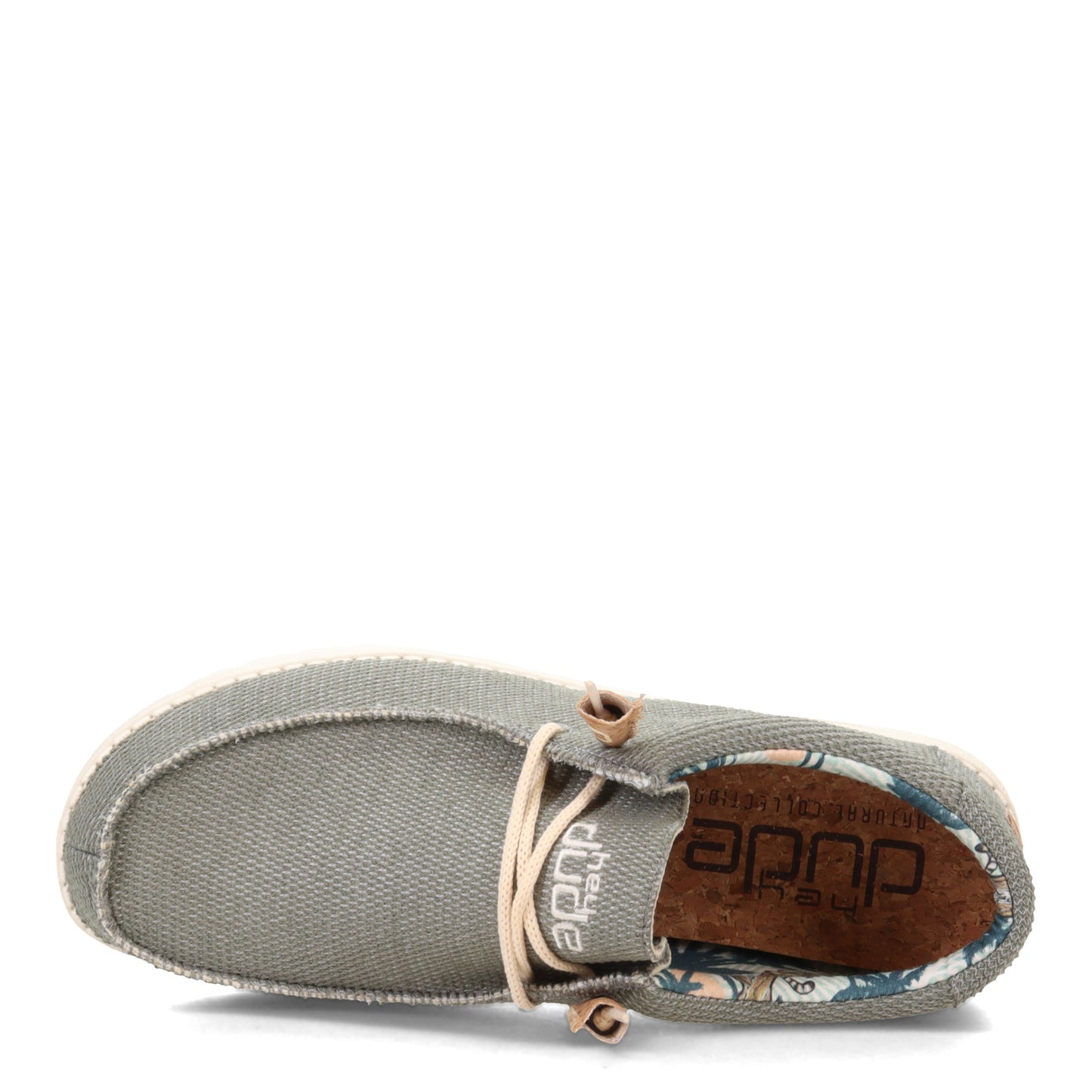 Peltz Shoes Men's Hey Dude Wally Eden Slip-On SAGE GREEN 112408400