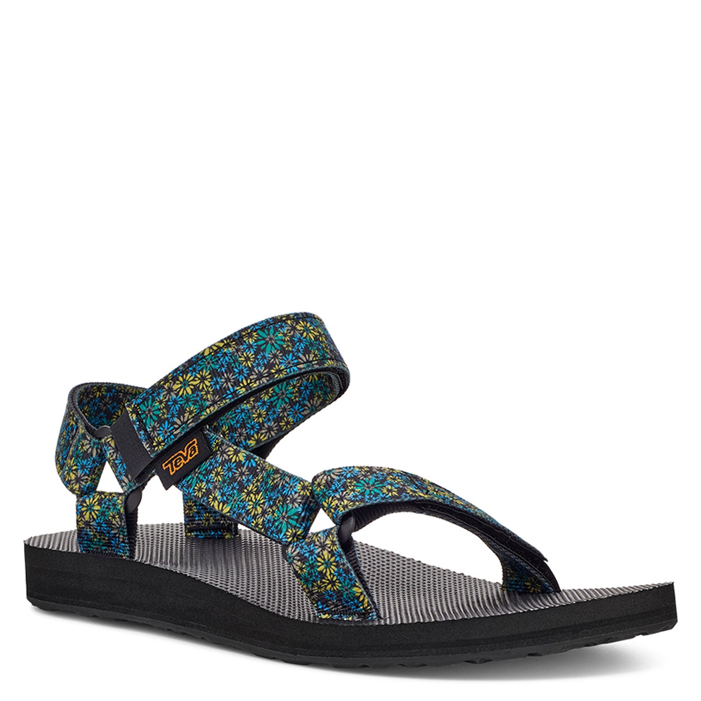 Peltz Shoes Women's Teva Original Universal Sandal BLUE GREEN 1125201-BGEN