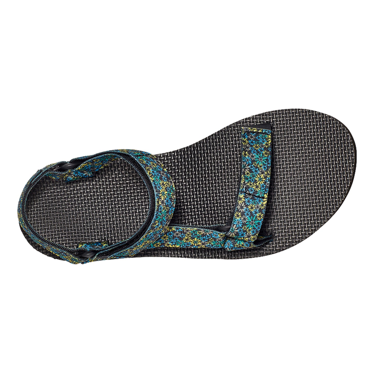 Peltz Shoes Women's Teva Original Universal Sandal BLUE GREEN 1125201-BGEN