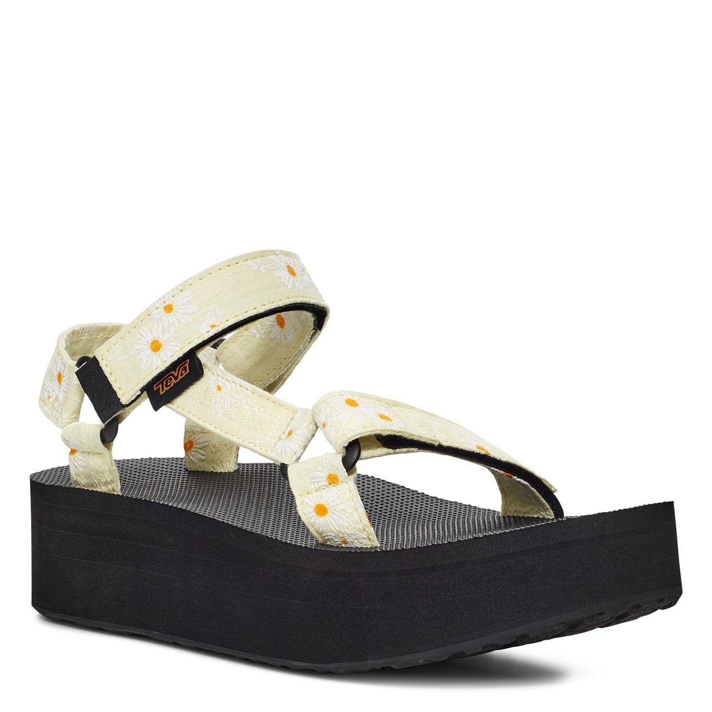 Peltz Shoes Women's Teva Flatform Universal Gloriosa Sandal YELLOW LIGHT 1125203-YEL