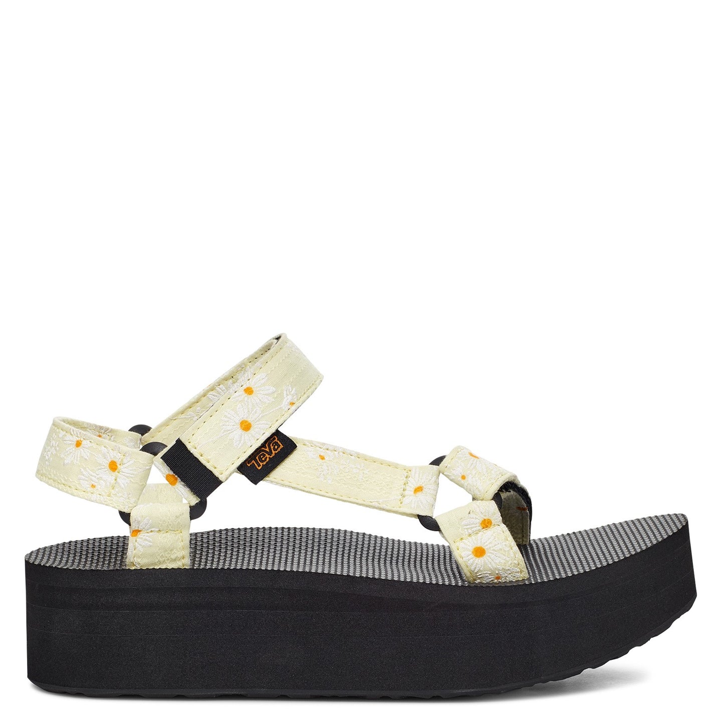 Peltz Shoes Women's Teva Flatform Universal Gloriosa Sandal YELLOW LIGHT 1125203-YEL